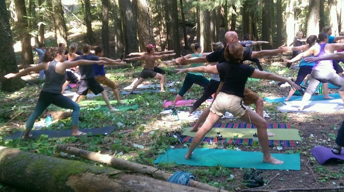 Yoga in the Cedars: Hello Summer!