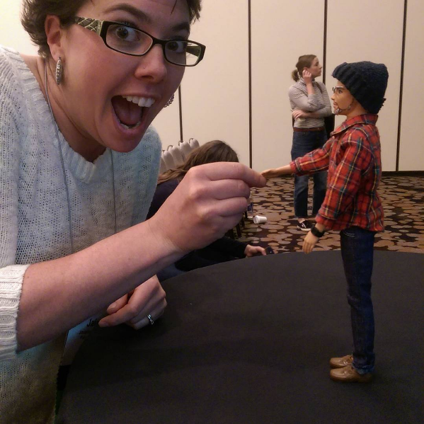 Meeting Nature Glenn, fan-girling to the extreme at Rally 2016