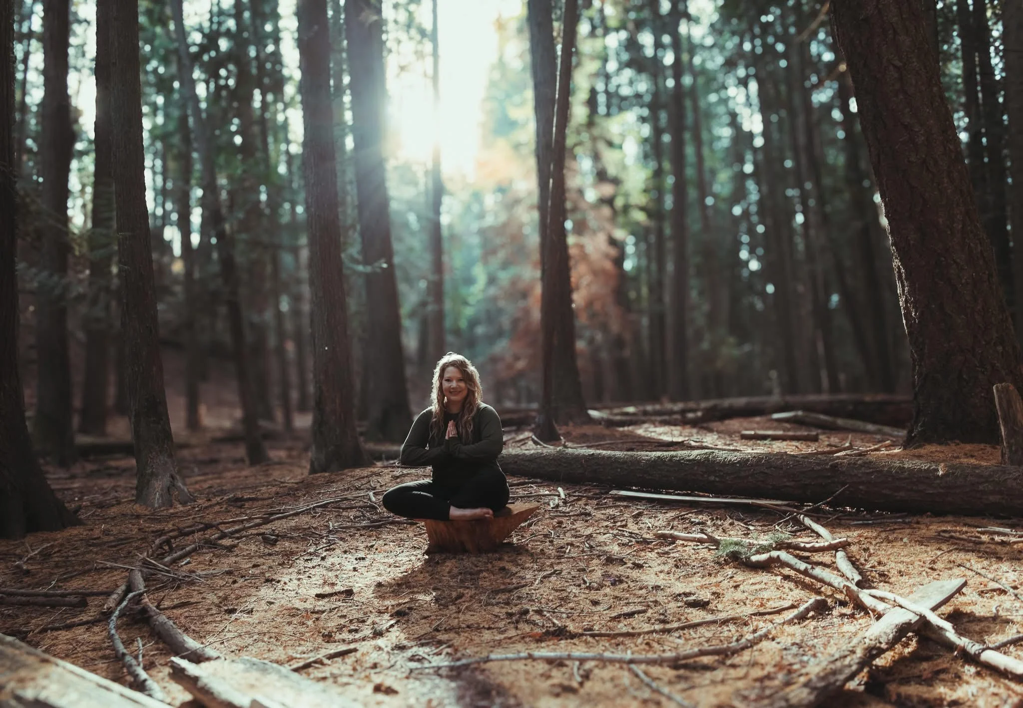 Yoga in the Cedars with Emily Aston
