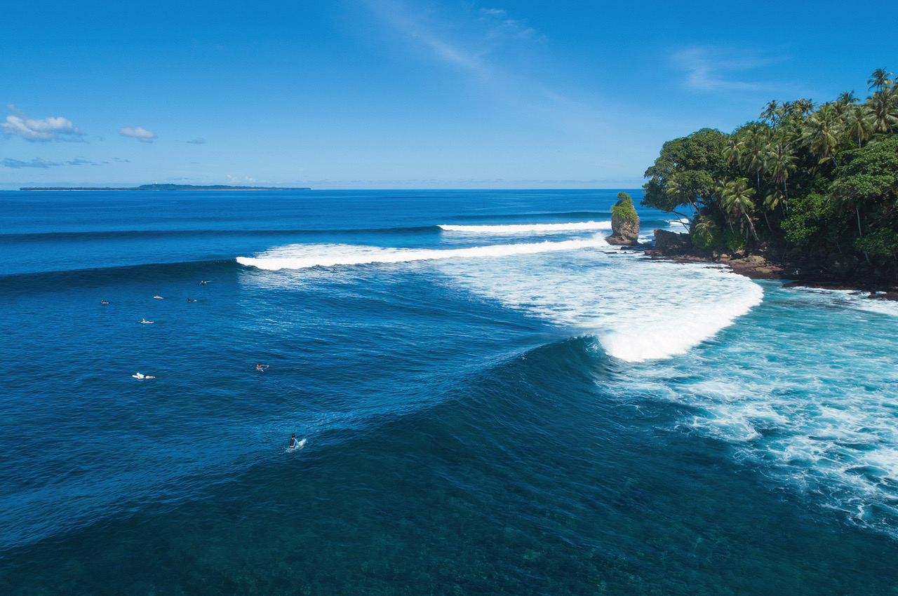 Just us and our guests in the Telo Islands - photo -Andrew Shield