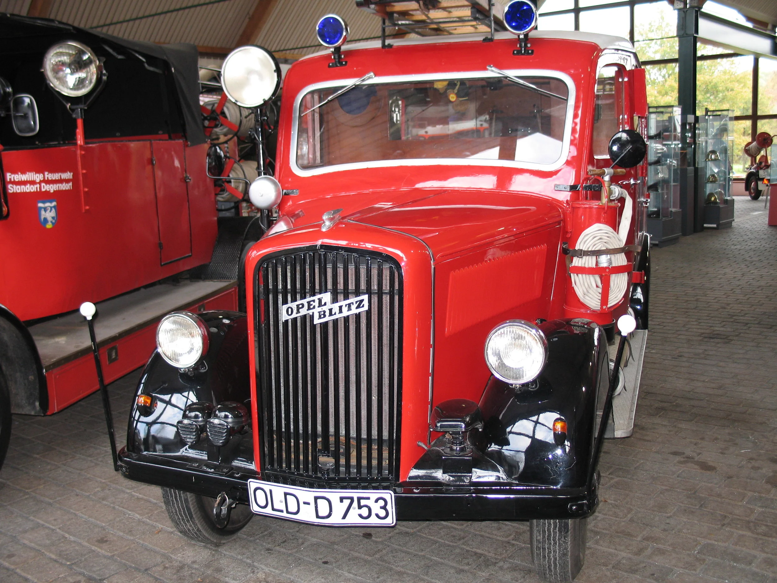 Fahrbereiter Opel-Blitz als LF8 der FF Heiligenhafen von 1939