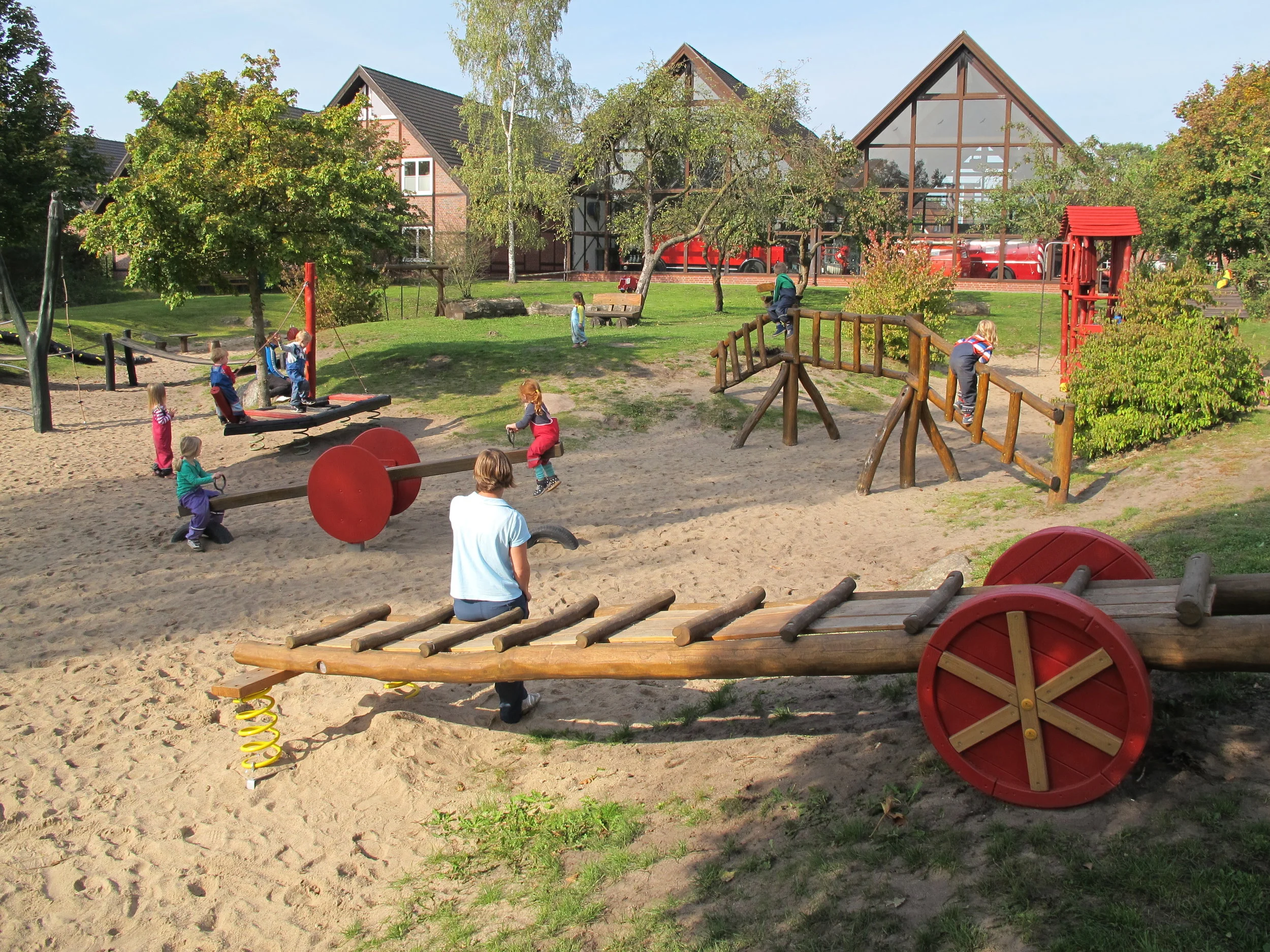Großer Feuerwehrspielplatz