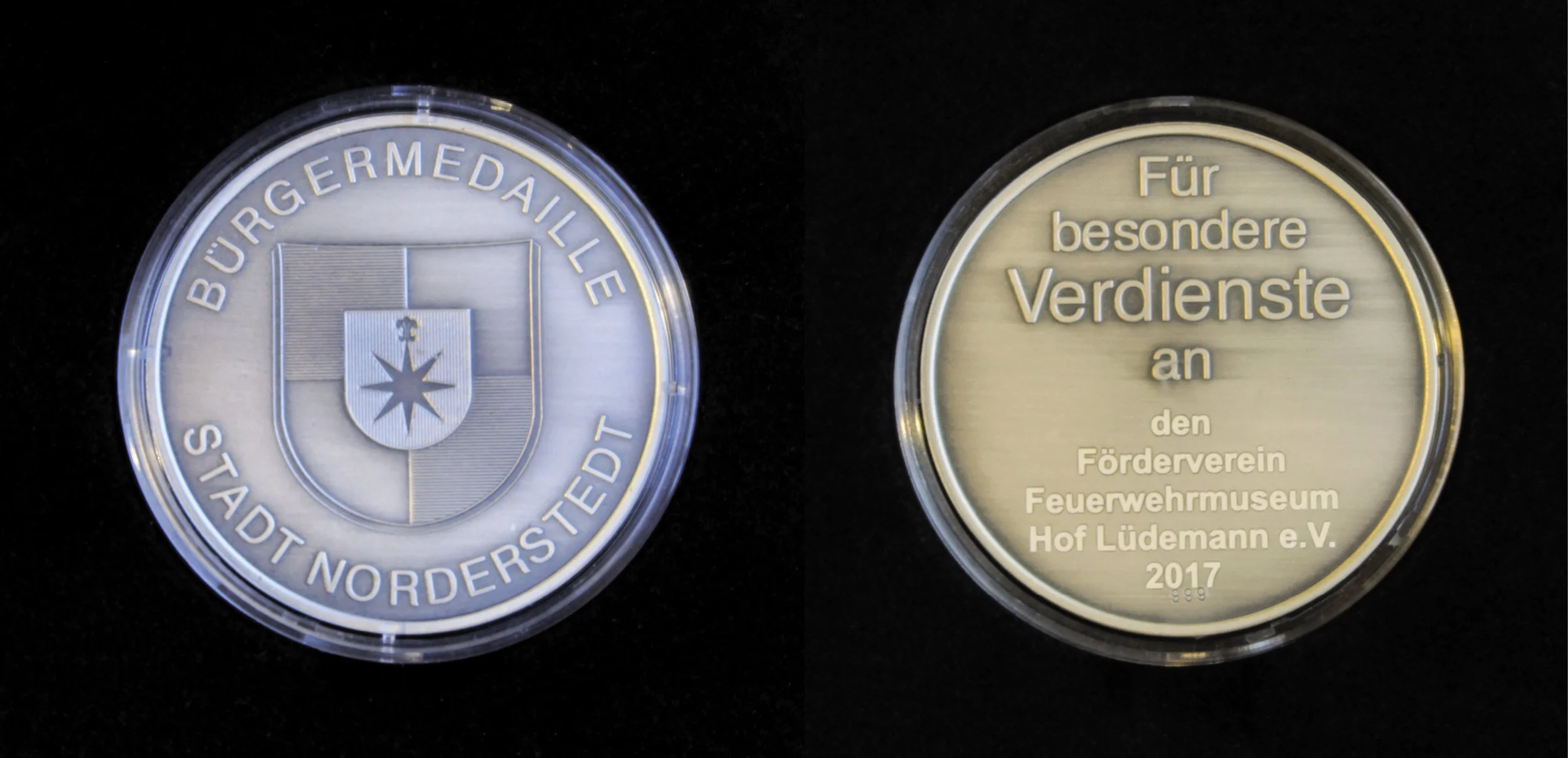 Bürgermedaille der Stadt Norderstedt
