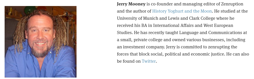 Also creator of Jerry Mooney Books