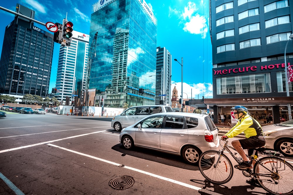 How to Keep Safe While Riding a Bike on a Busy Street