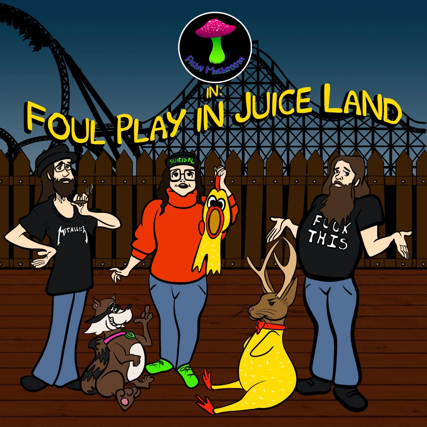 Review: Fishy Mushroom's Foul Play in Juiceland