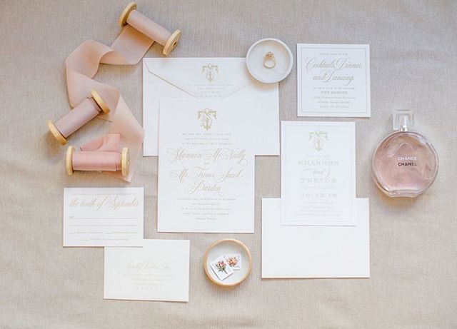 Soft + sweet stationary details