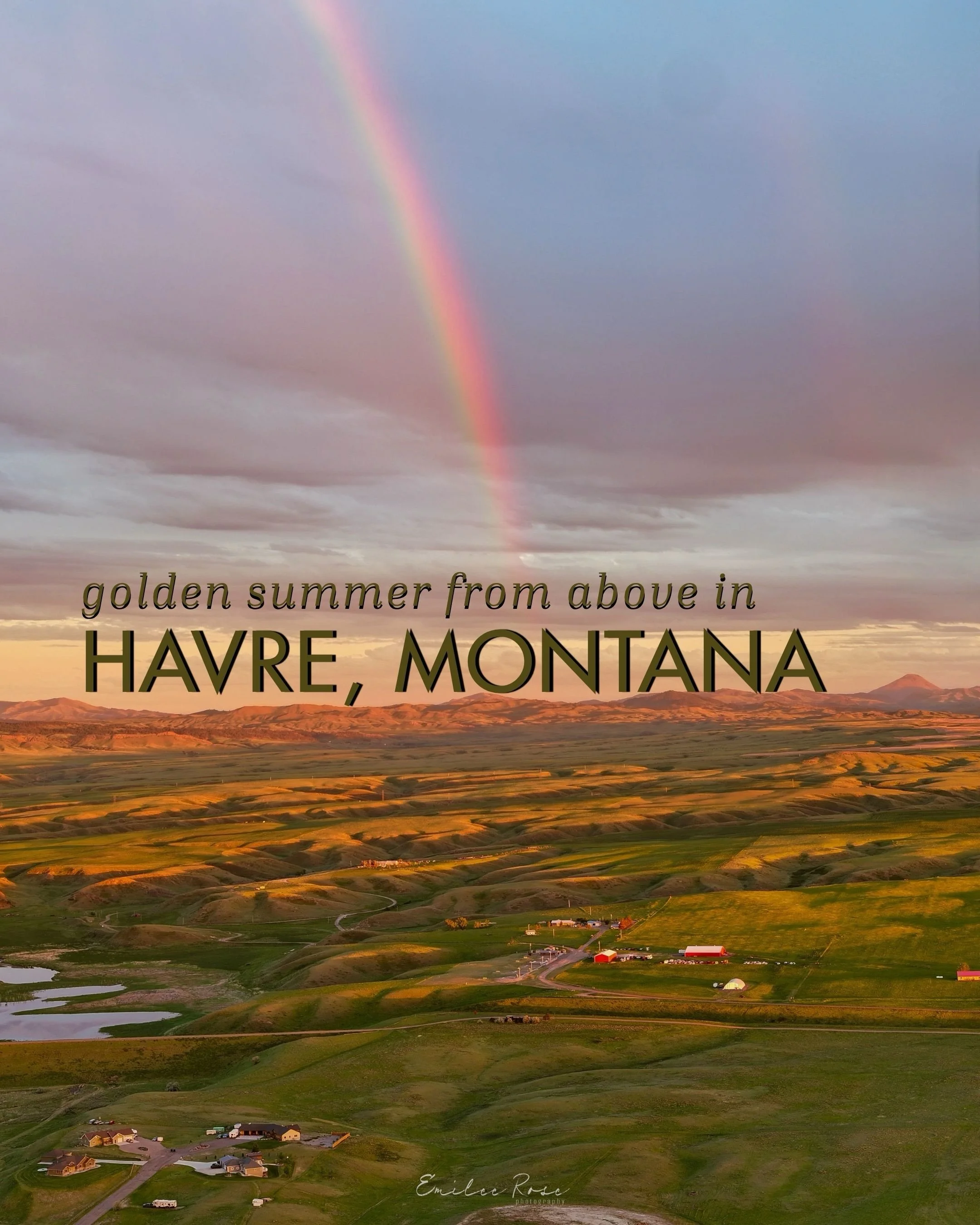 Golden summer from above in Havre, Montana 📍

Havre is clearly in a dry-spell these days, but this set from June is one I meant to share sooner as a reminder of how beautiful and colorful this place can get in the summertime. This level of green and