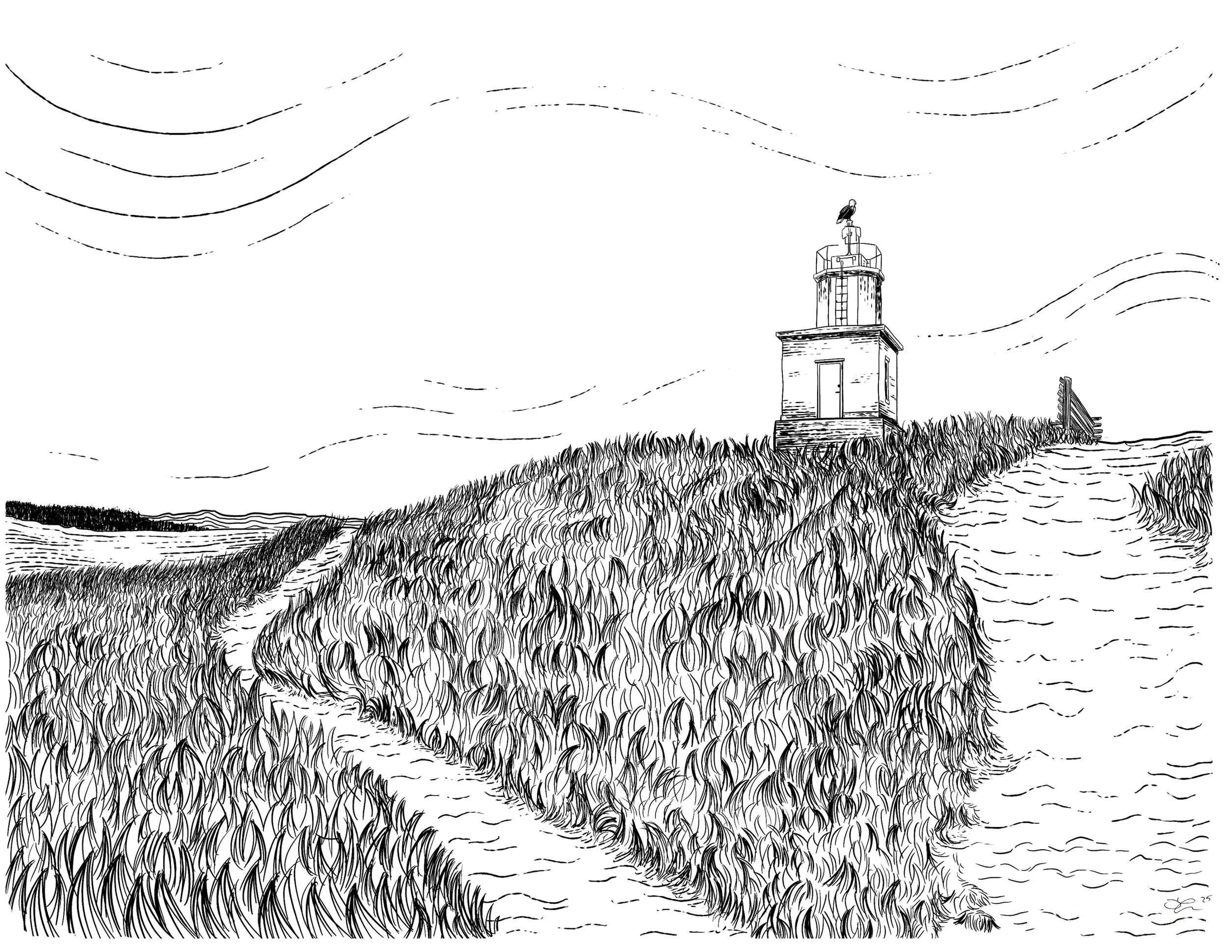 Cattle Point Lighthouse, San Juan Island, WA