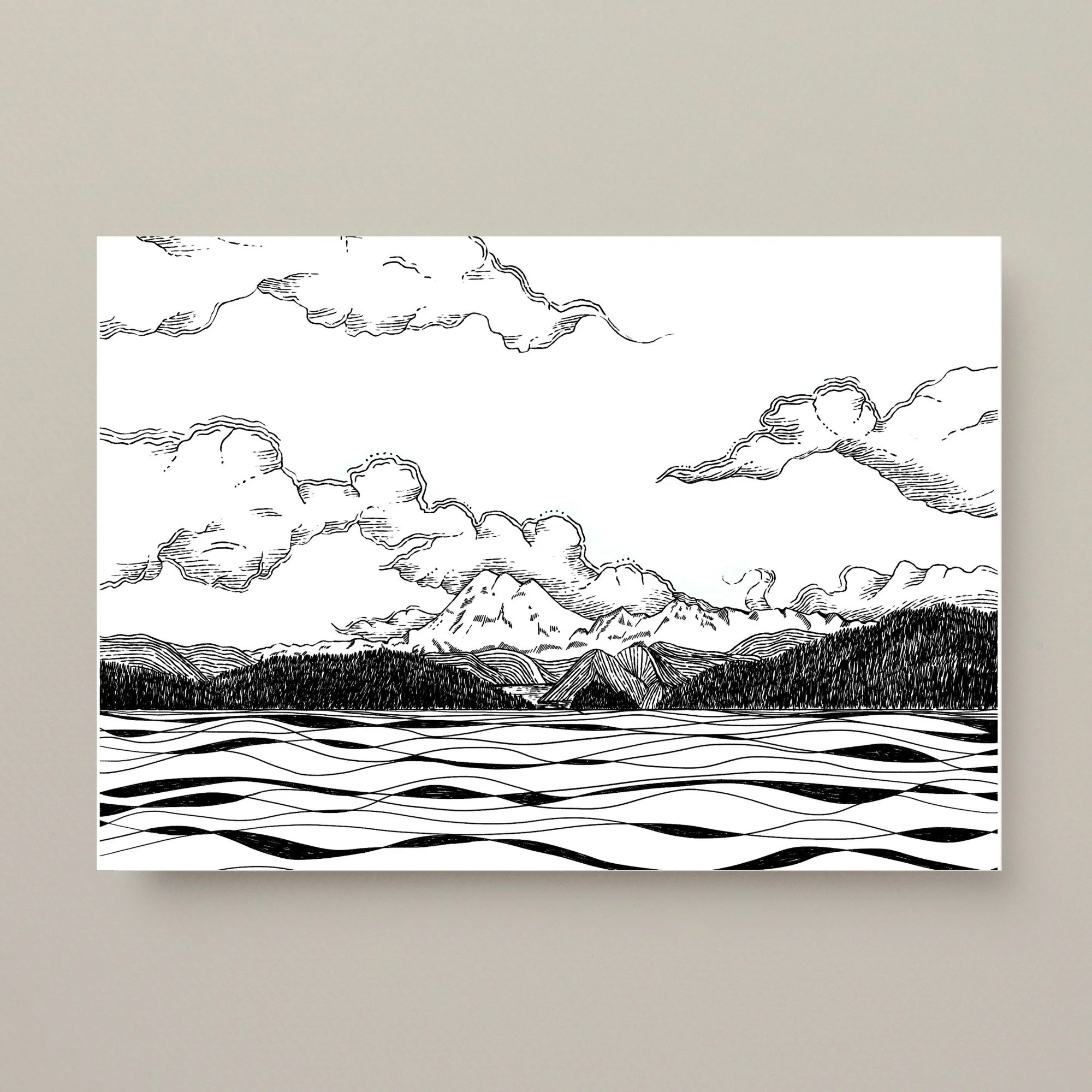 Mount Baker from the water