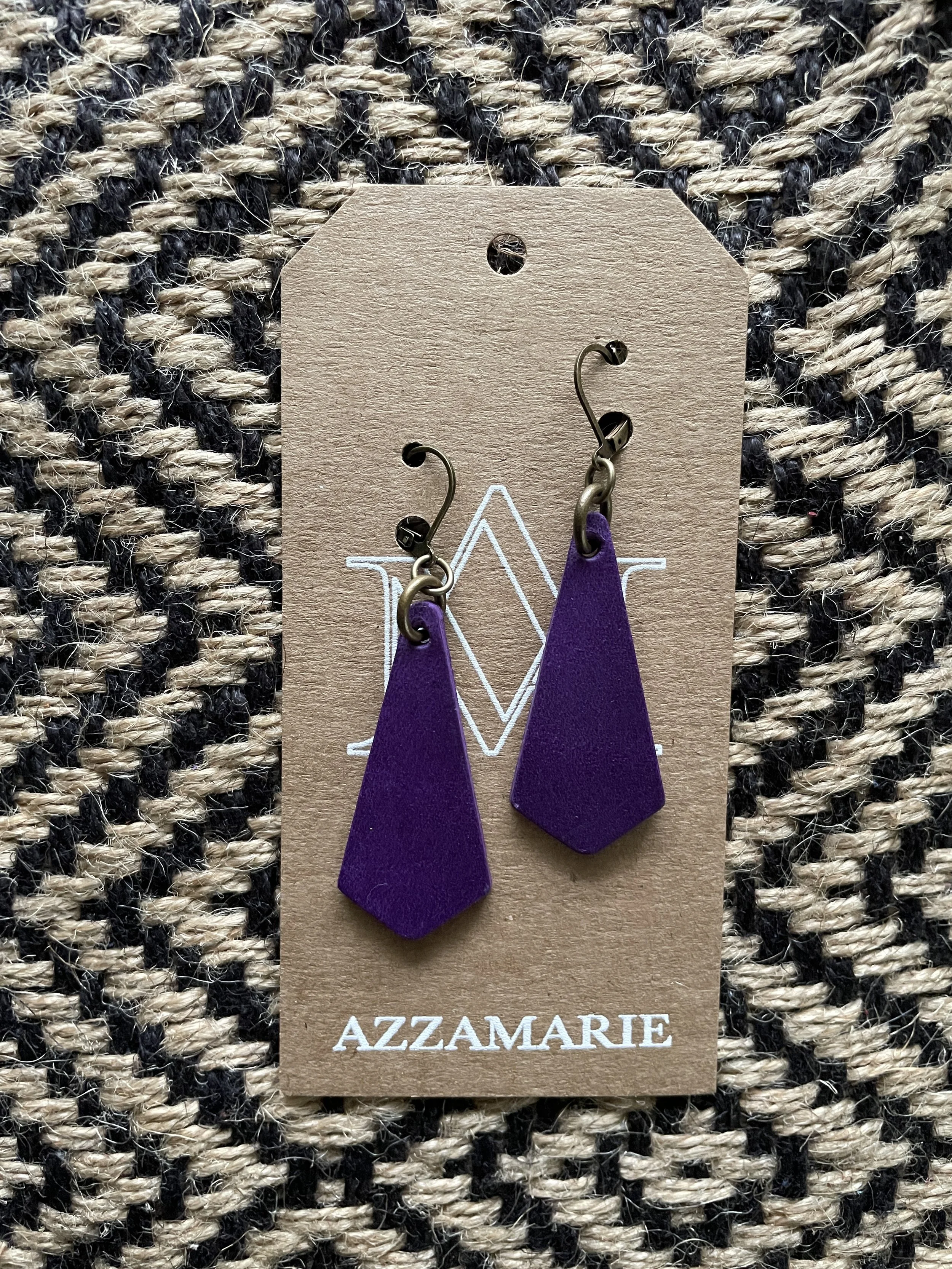 Royal Purple Narrow Triangle