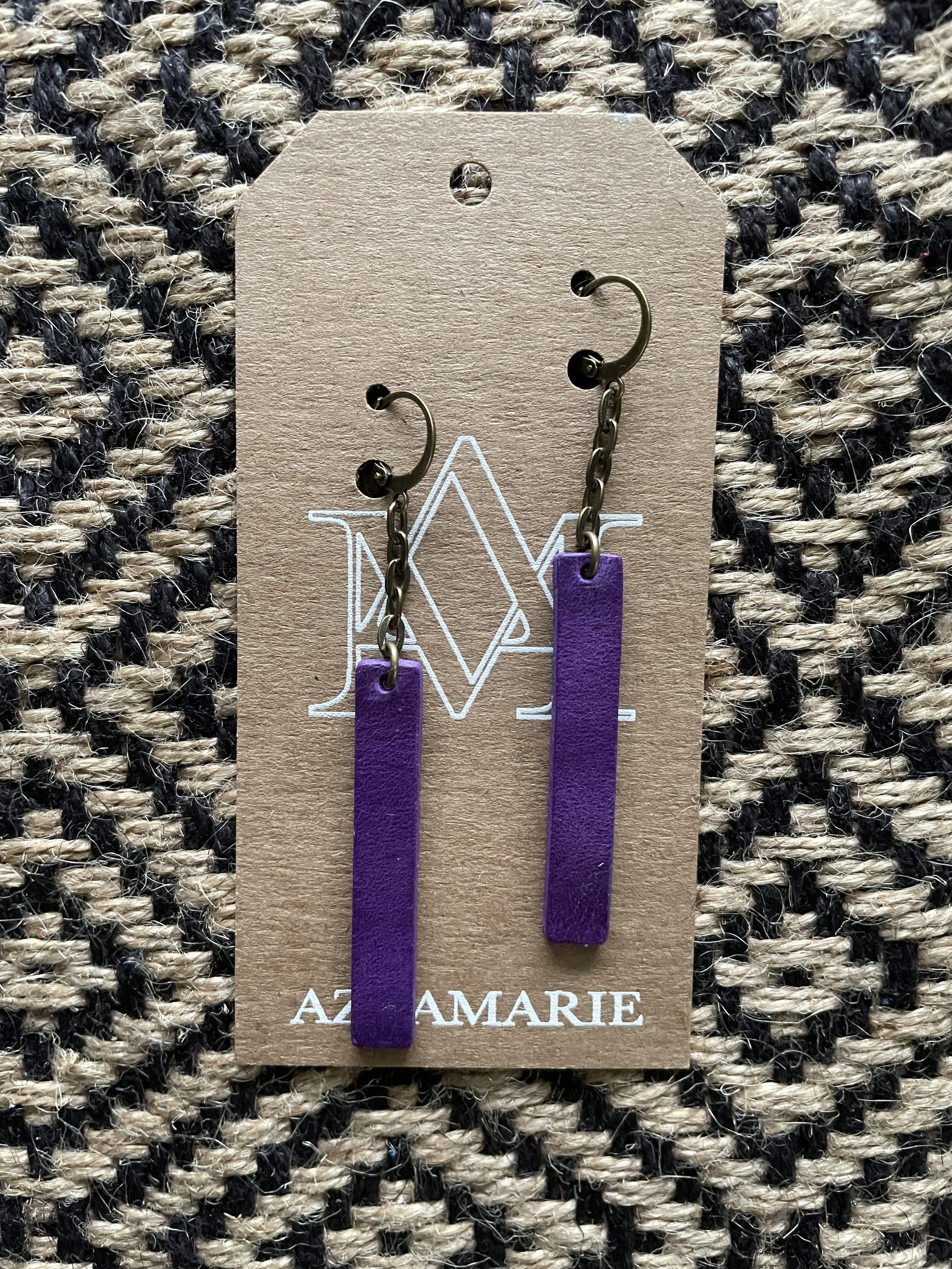 Royal Purple Long Rectangle