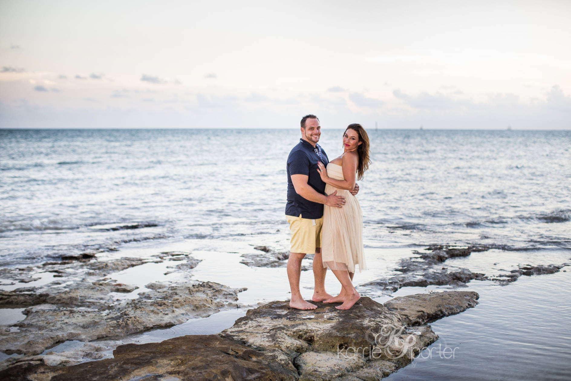 Key West Photographer Capturing Engagement Portrait at Casa Marina.png