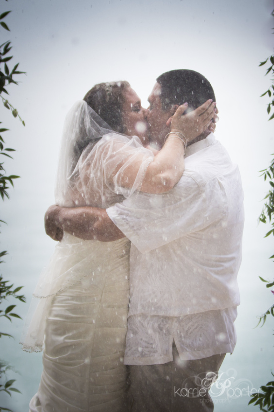 A Rainy Wedding Day Is No Problem For A Local Photographer With Quick Access to Specialty Gear, Alternate Photo Sites, and Vendor Contacts Who Can Redo the Bride’s Hair Before the Reception