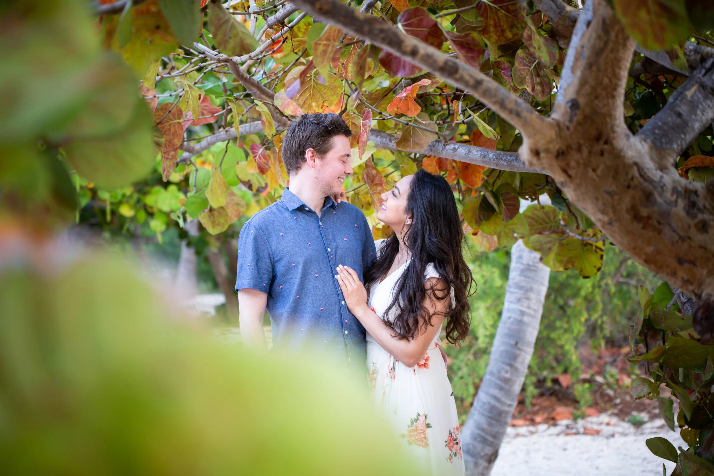 Kissing in the Sea Grapes at Fort Zach.jpg