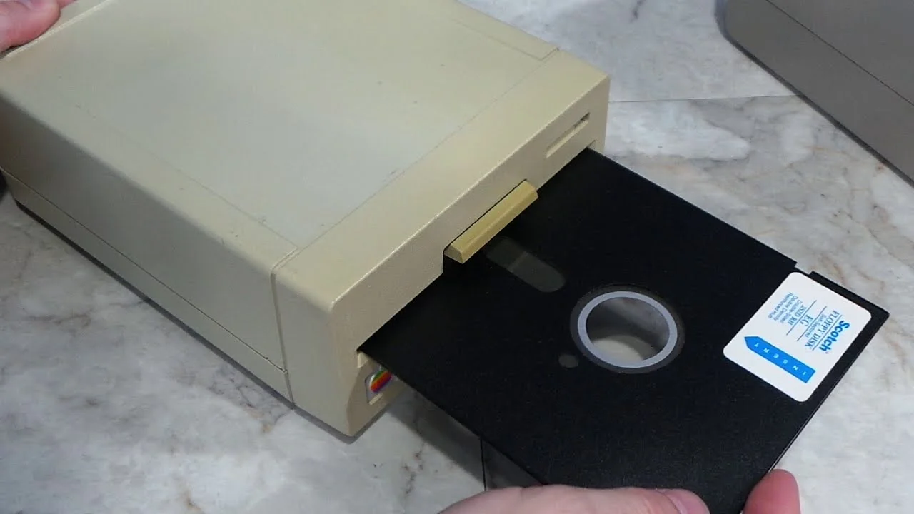 Old School 8 inch Floppy Drive