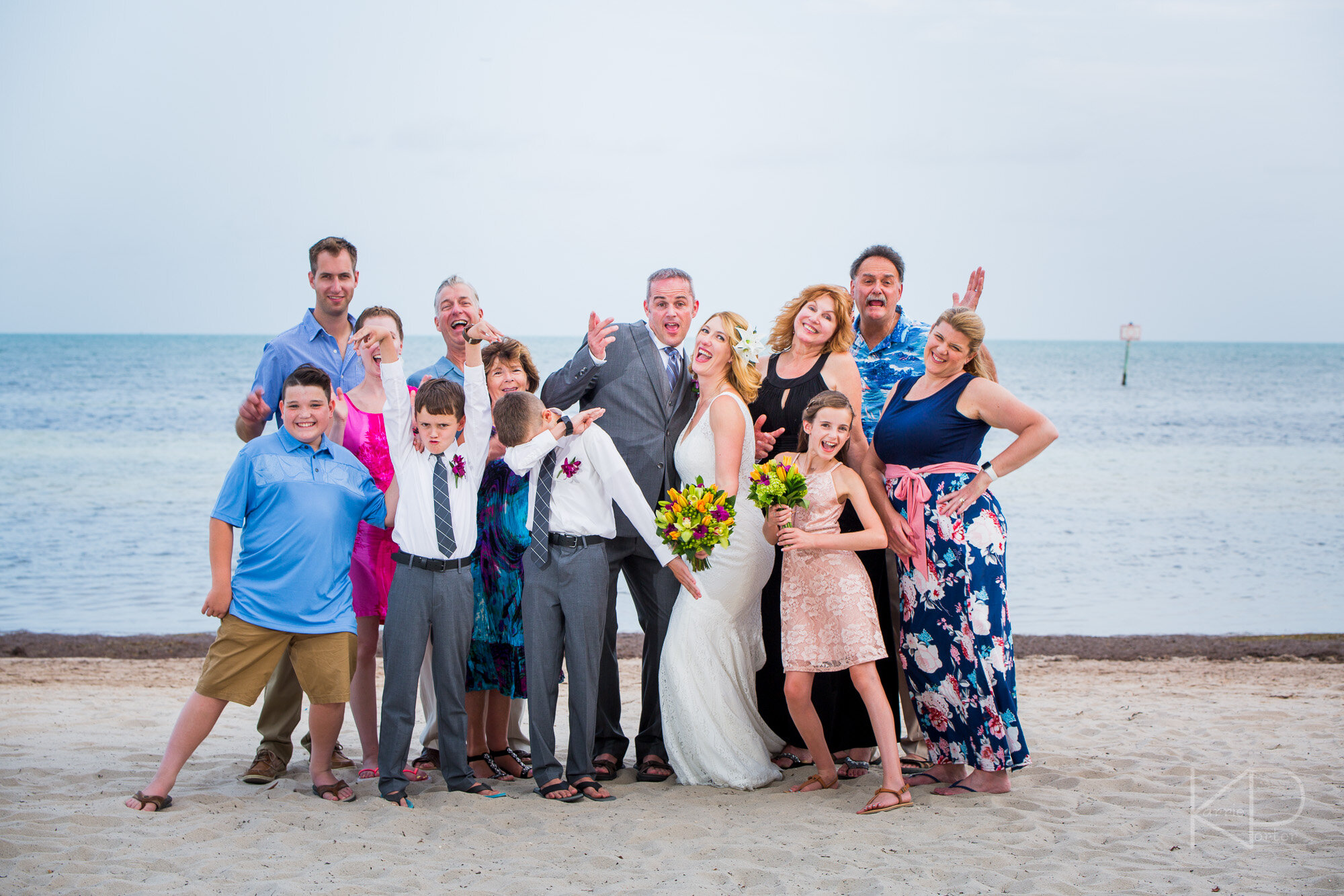 Smathers Beach Wedding Ceremony in Key West