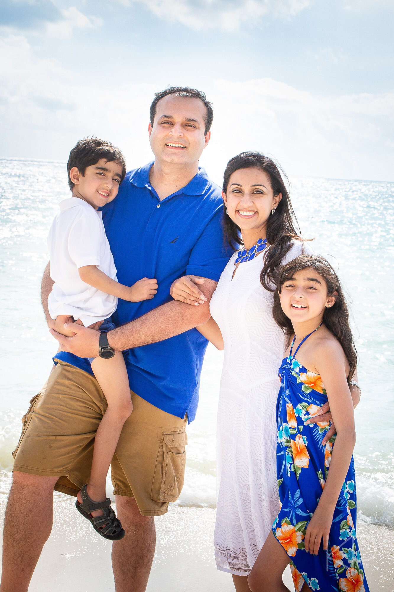  Key West family portrait at Fort Zachary Taylor State Park 