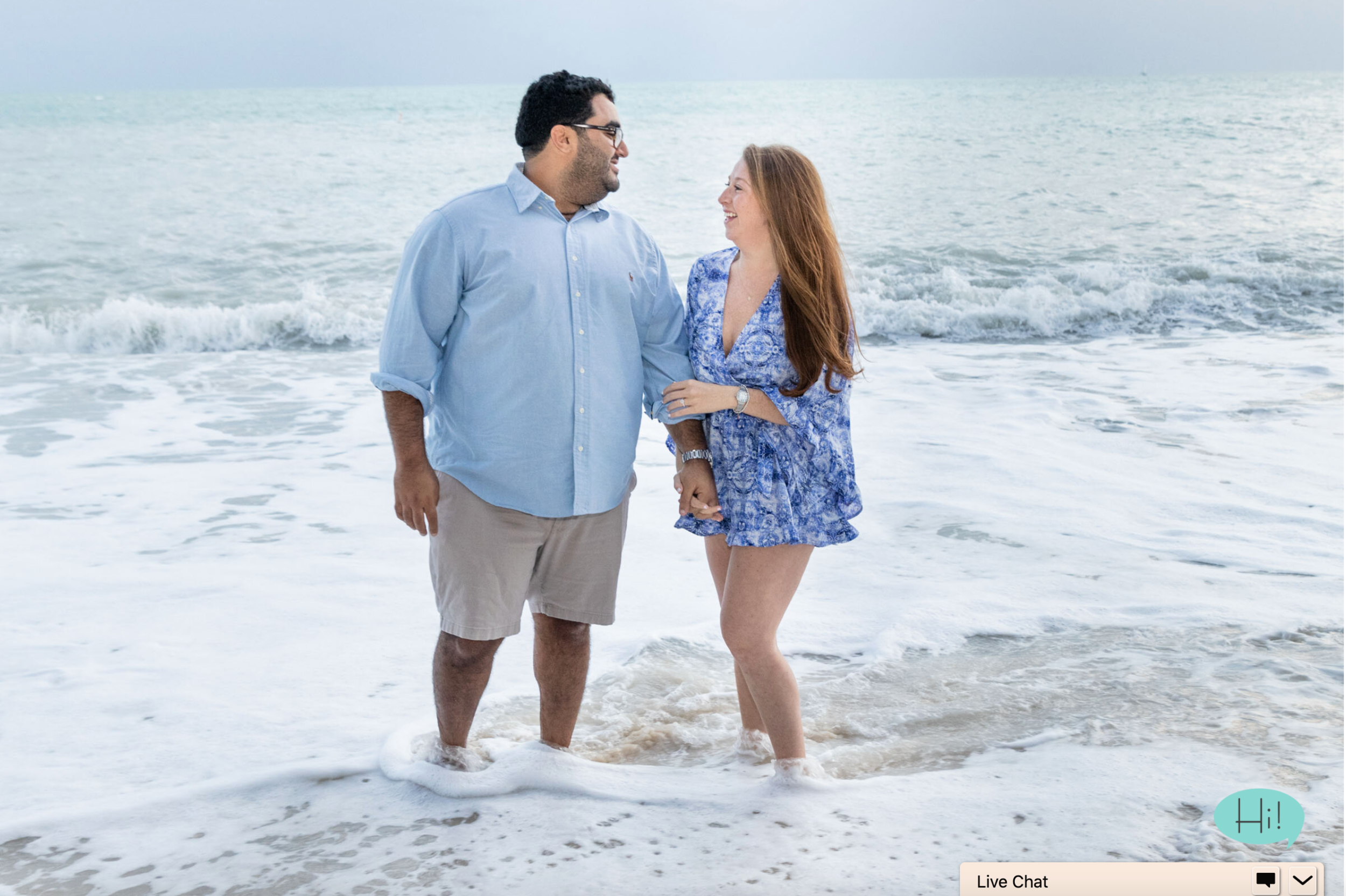 Alex and Carlie - Surprise Engagement Session on the Beach