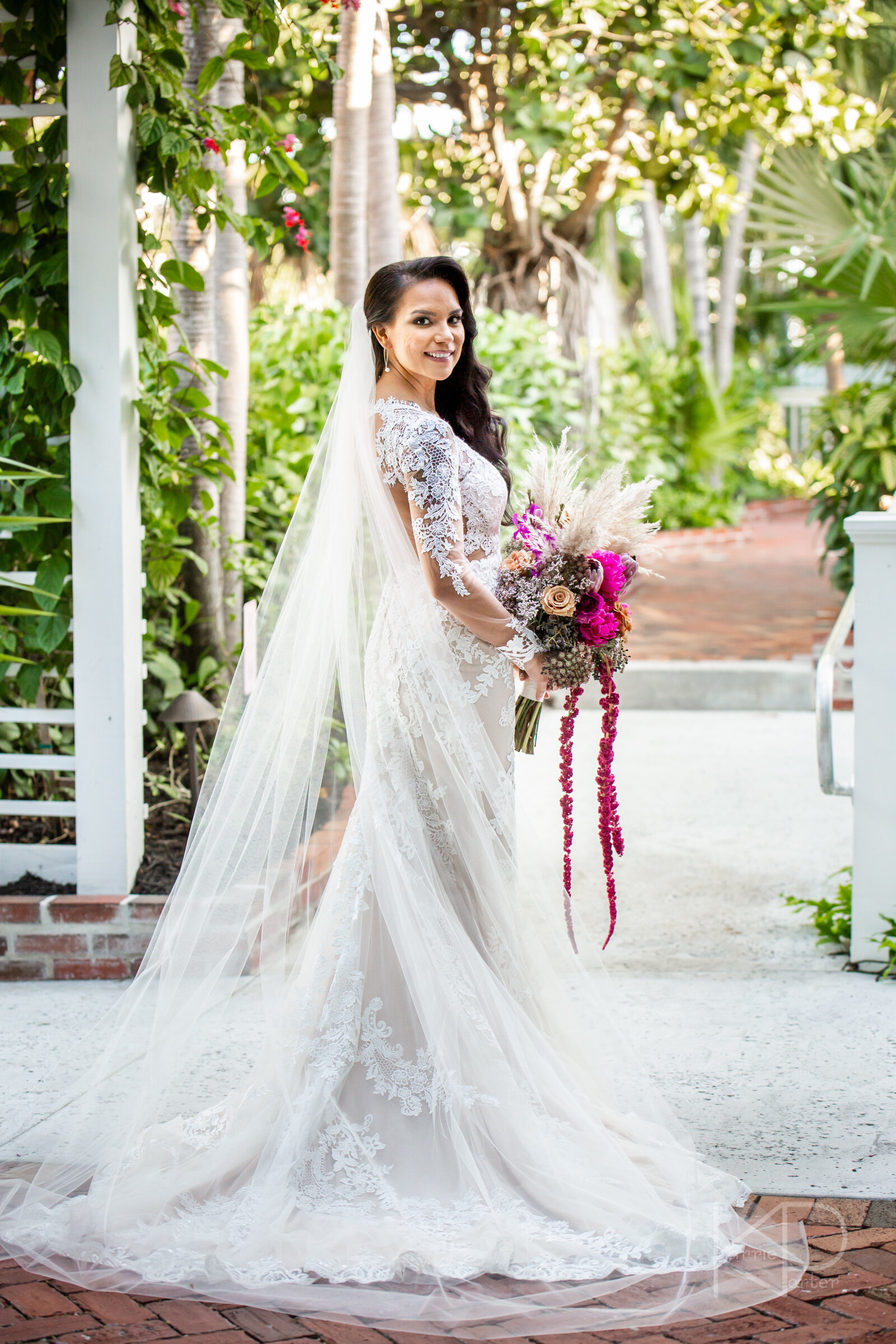  Kruse Wedding at Hemingway Home in Key West by Karrie Porter Photography 