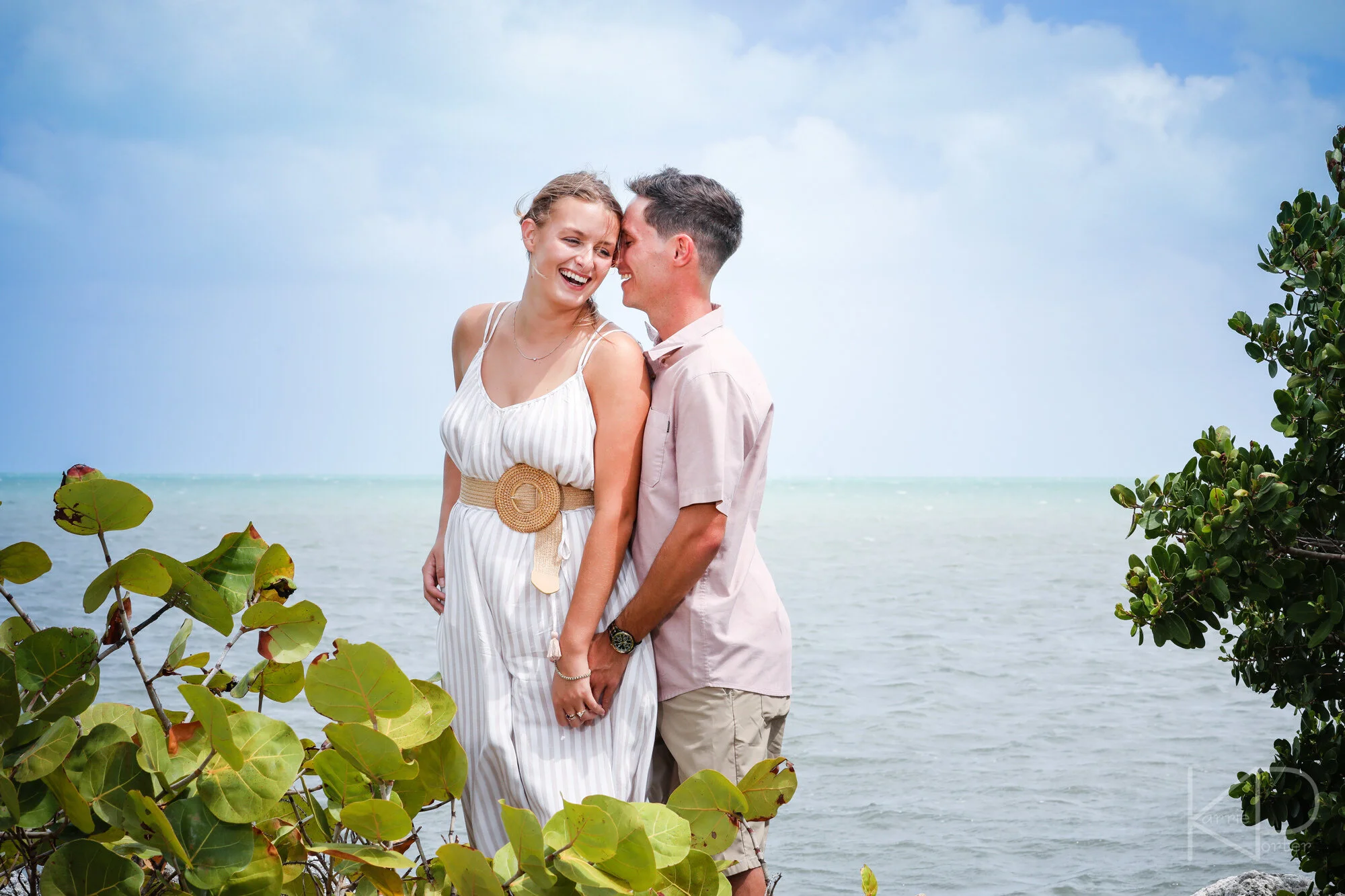 Ryan and Faith | A Sugarloaf Key Scavenger Hunt ends with a Sammy Creek Proposal
