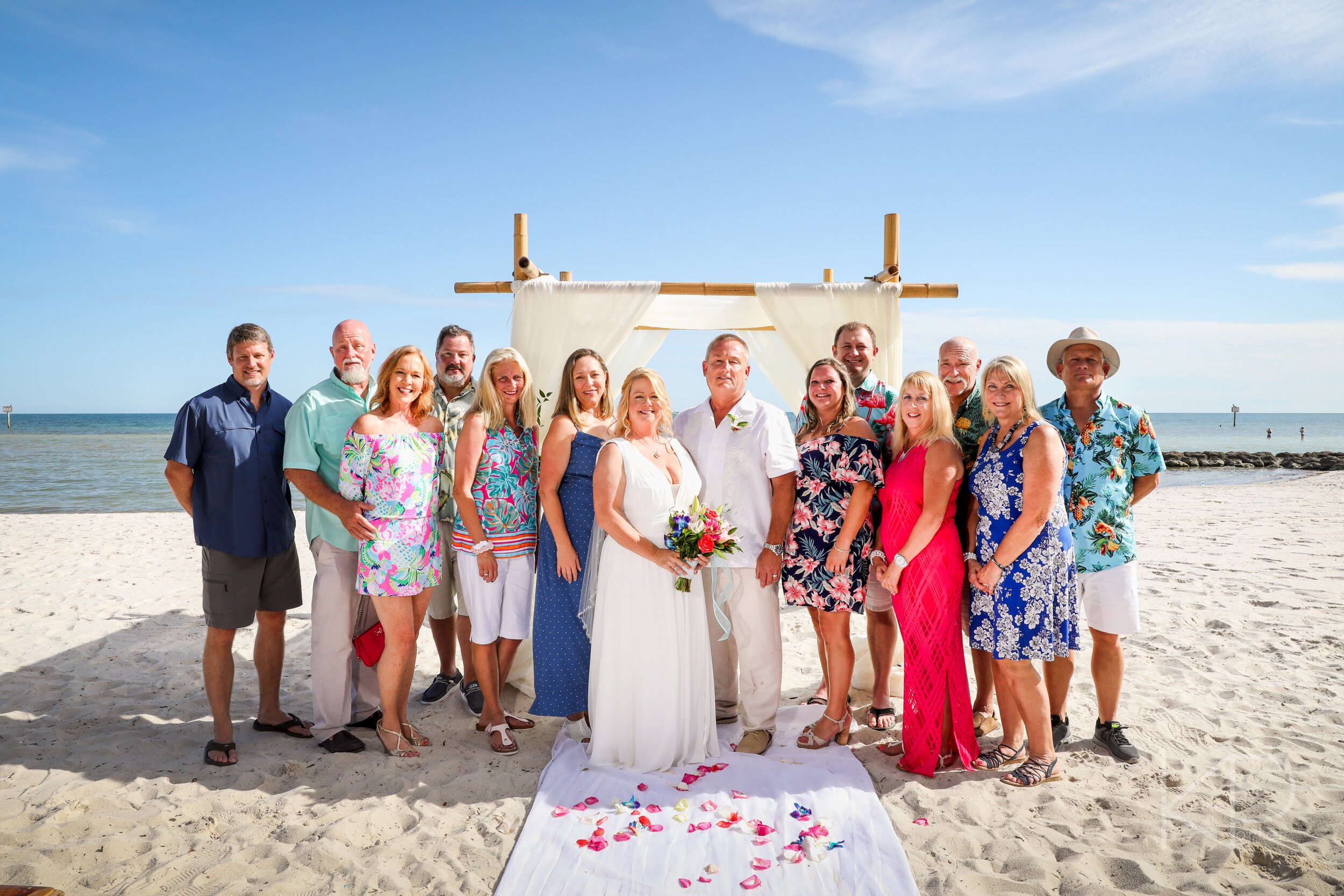 Regan and David Key West Wedding