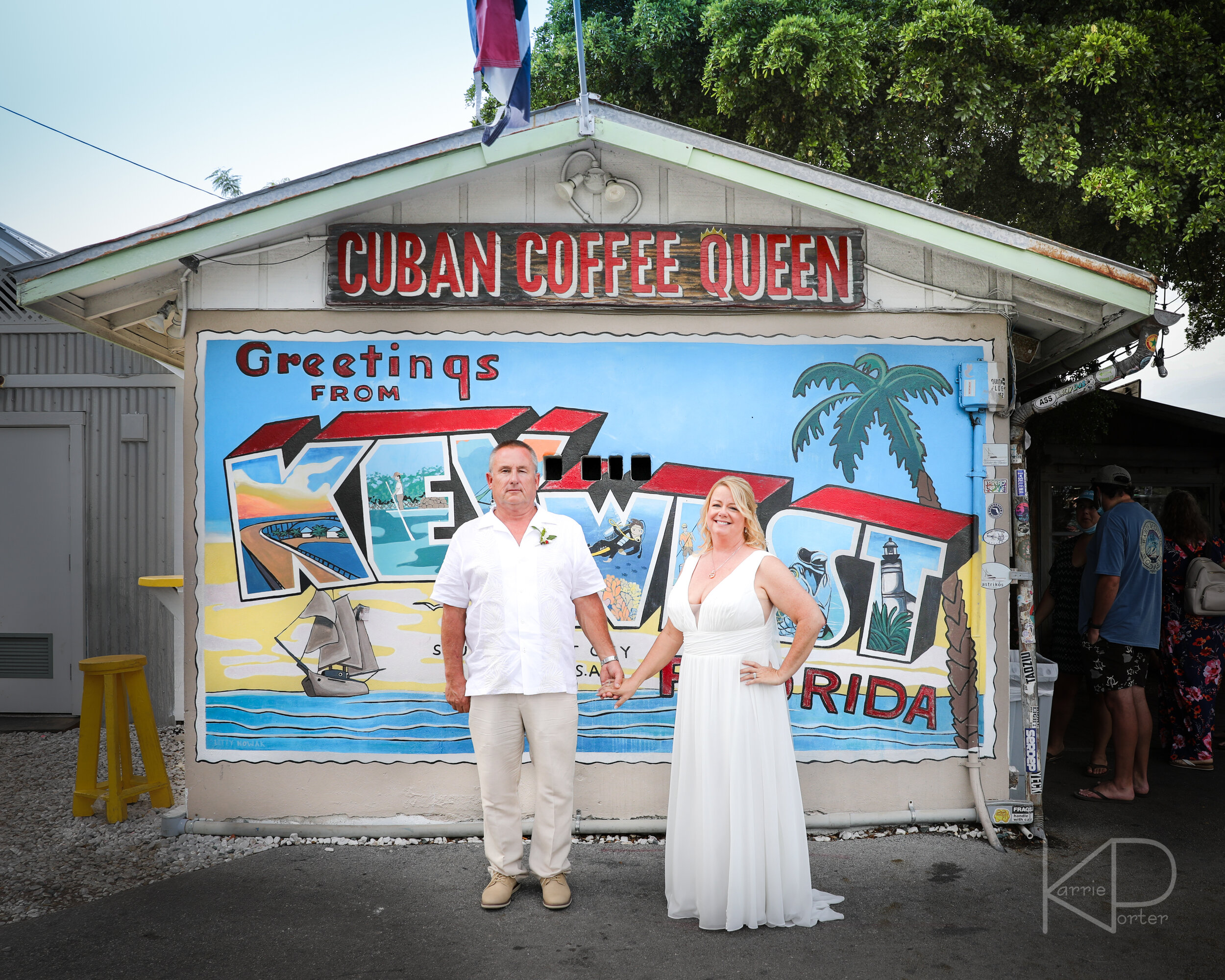 Regan and David Key West Wedding