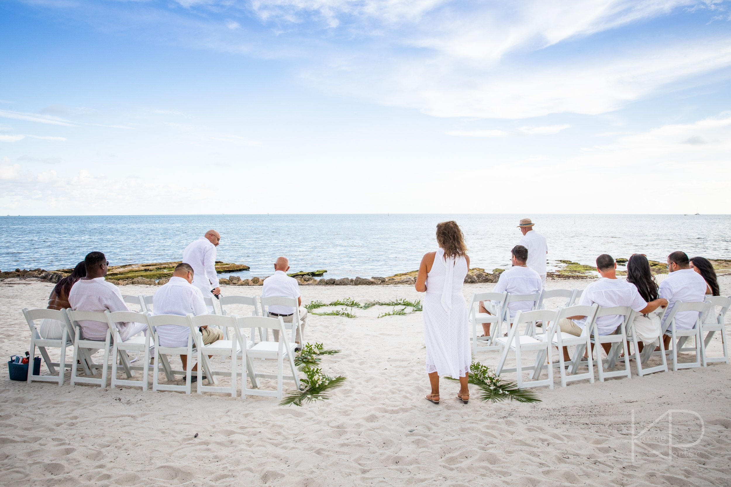  Destination vow renewal wedding anniversary at the Casa Marina Resort in Key West by photographer Karrie Porter 