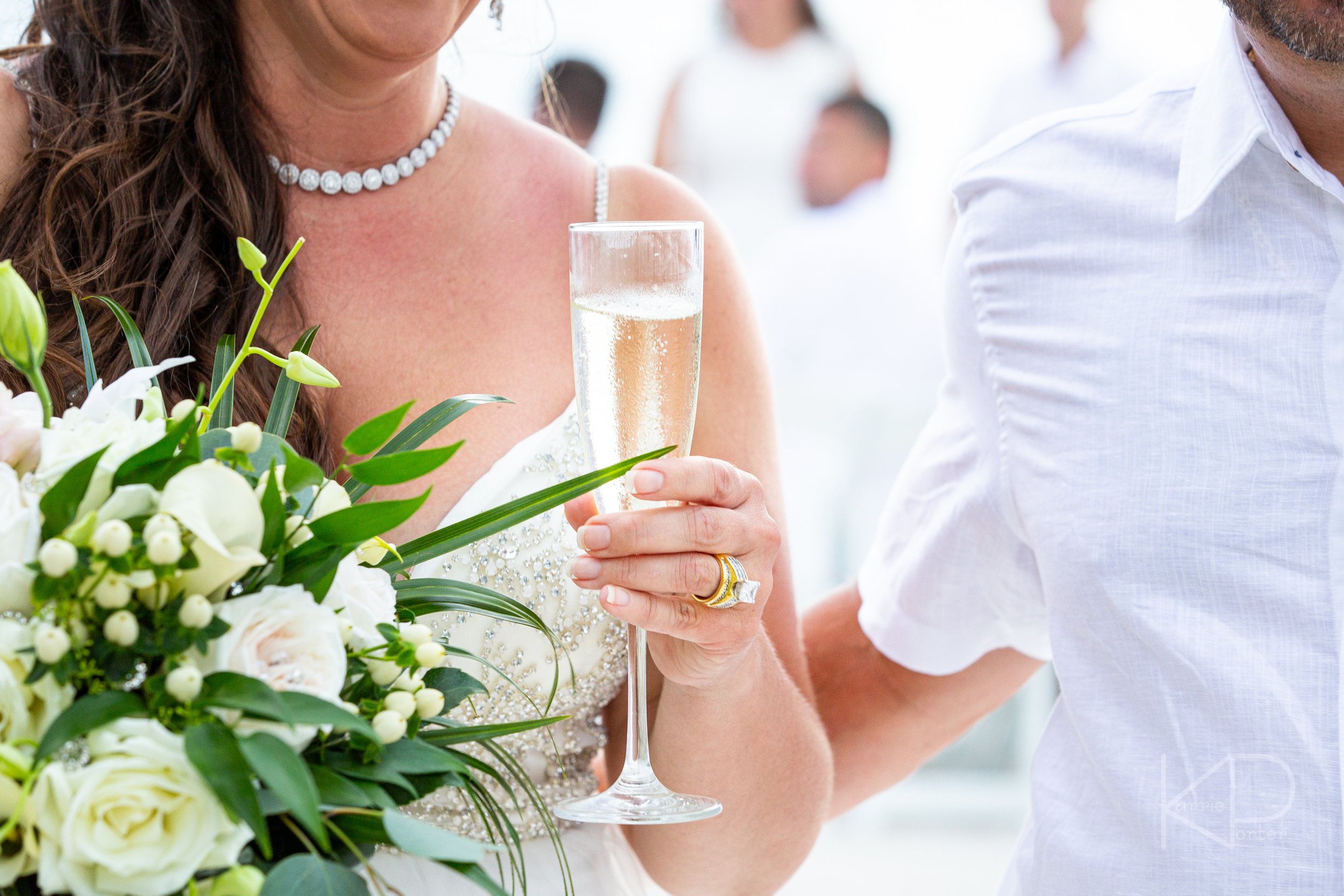  Destination vow renewal wedding anniversary at the Casa Marina Resort in Key West by photographer Karrie Porter 