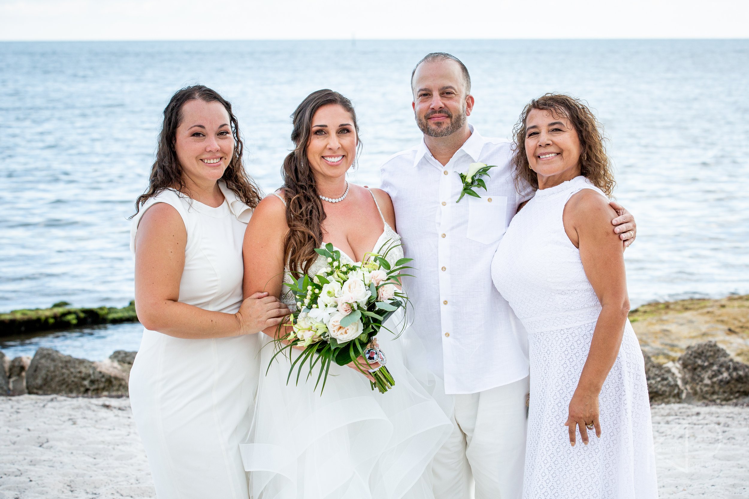  Destination vow renewal wedding anniversary at the Casa Marina Resort in Key West by photographer Karrie Porter 