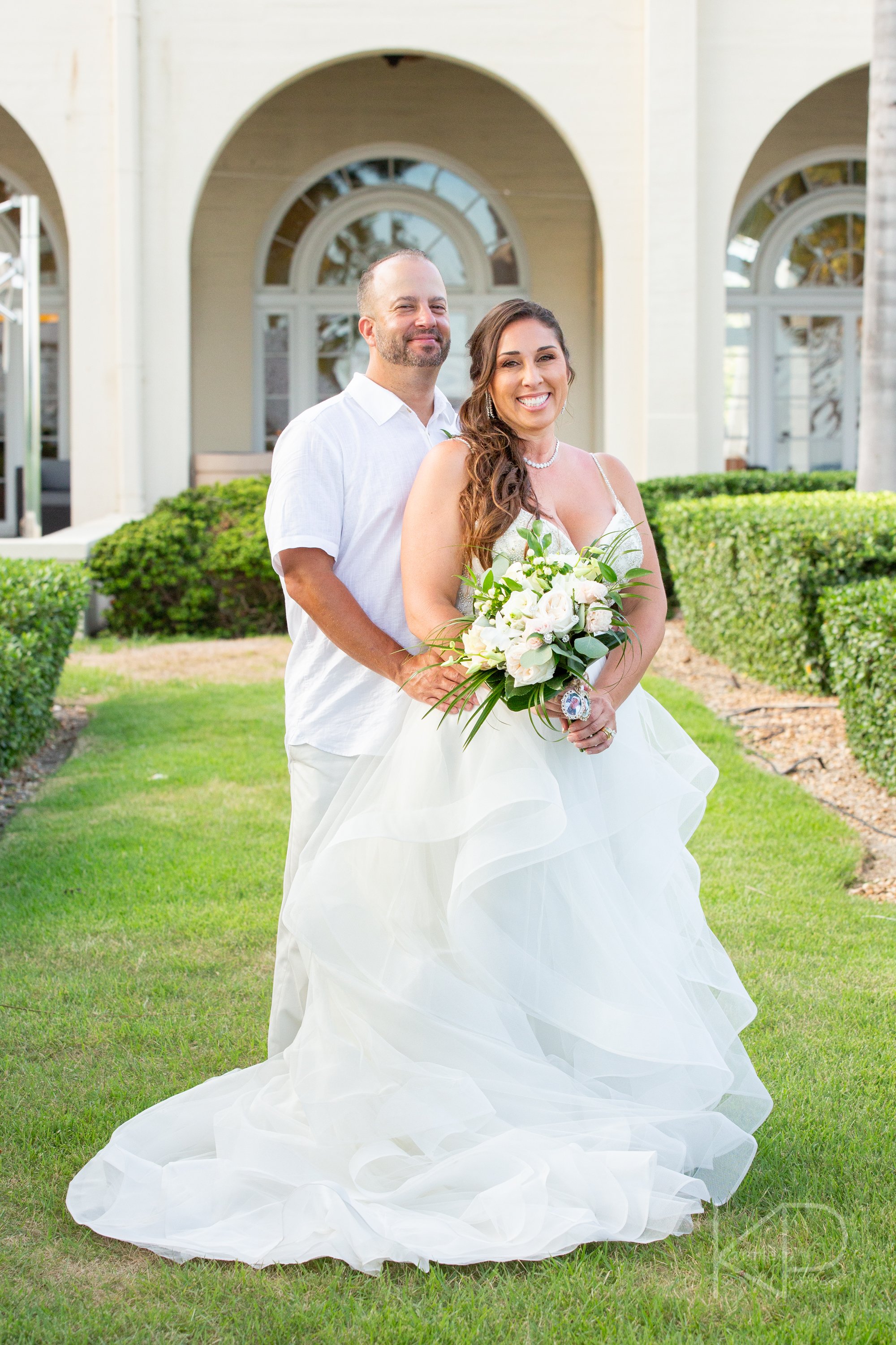  Destination vow renewal wedding anniversary at the Casa Marina Resort in Key West by photographer Karrie Porter 