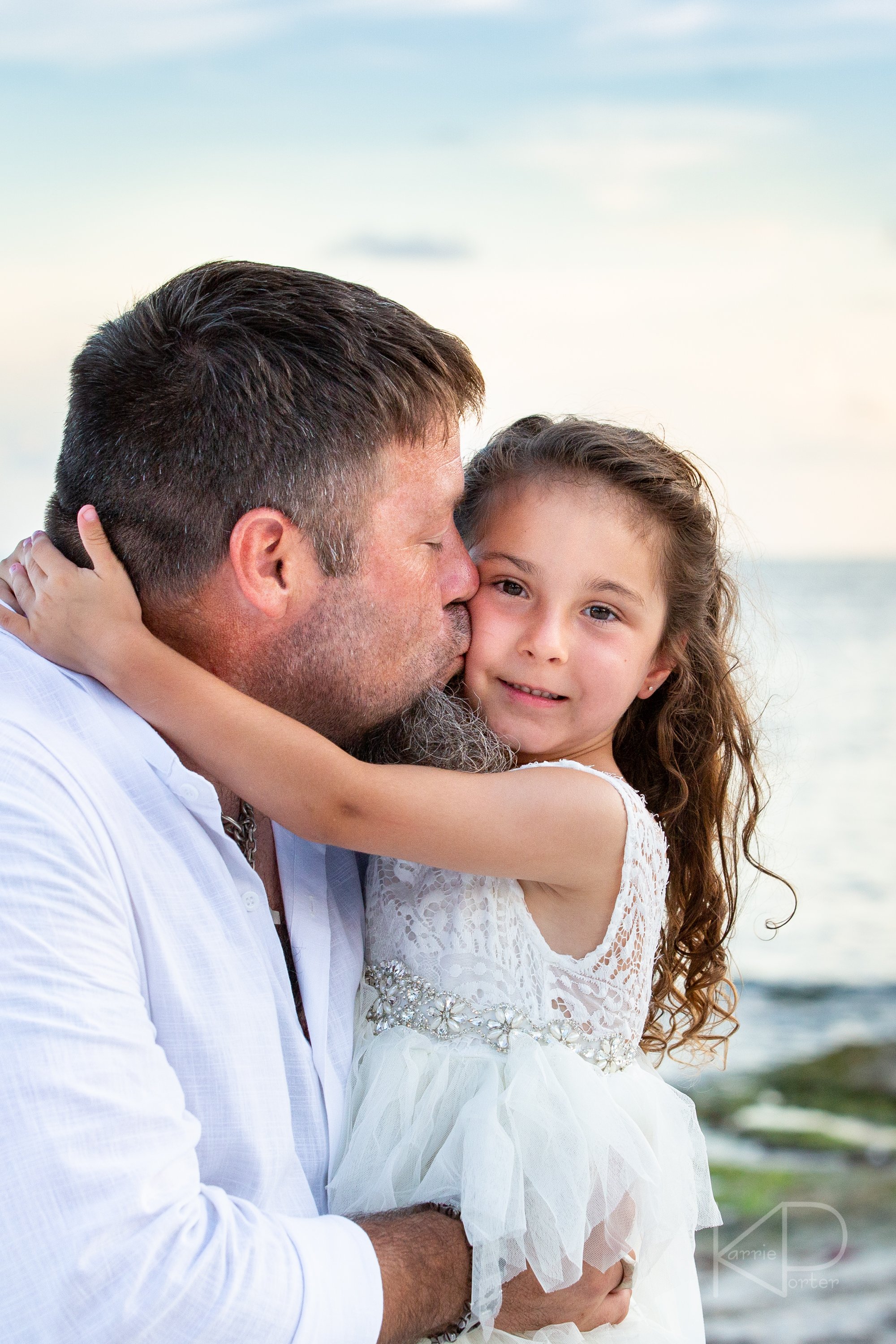  Destination vow renewal wedding anniversary at the Casa Marina Resort in Key West by photographer Karrie Porter 