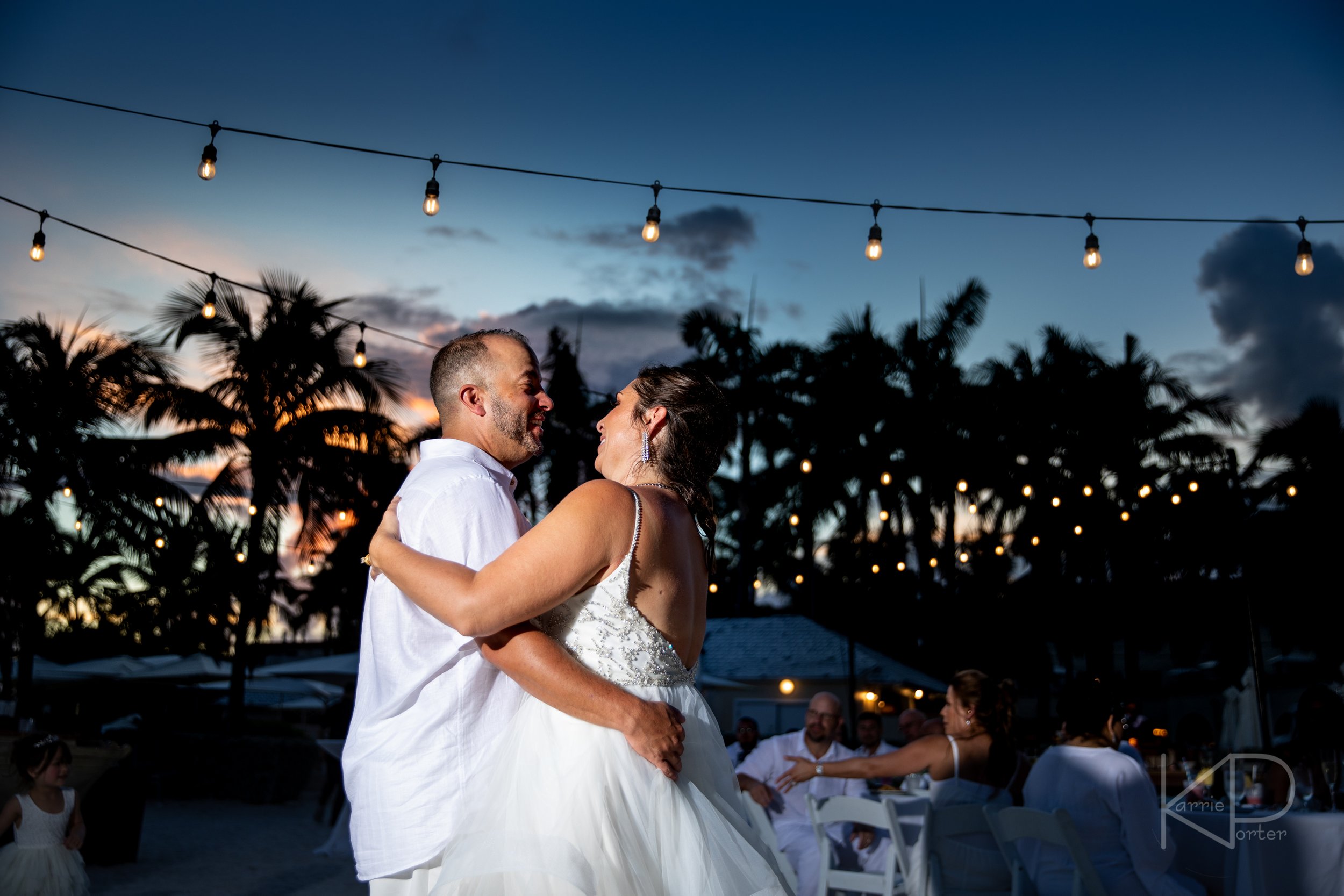  Destination vow renewal wedding anniversary at the Casa Marina Resort in Key West by photographer Karrie Porter 