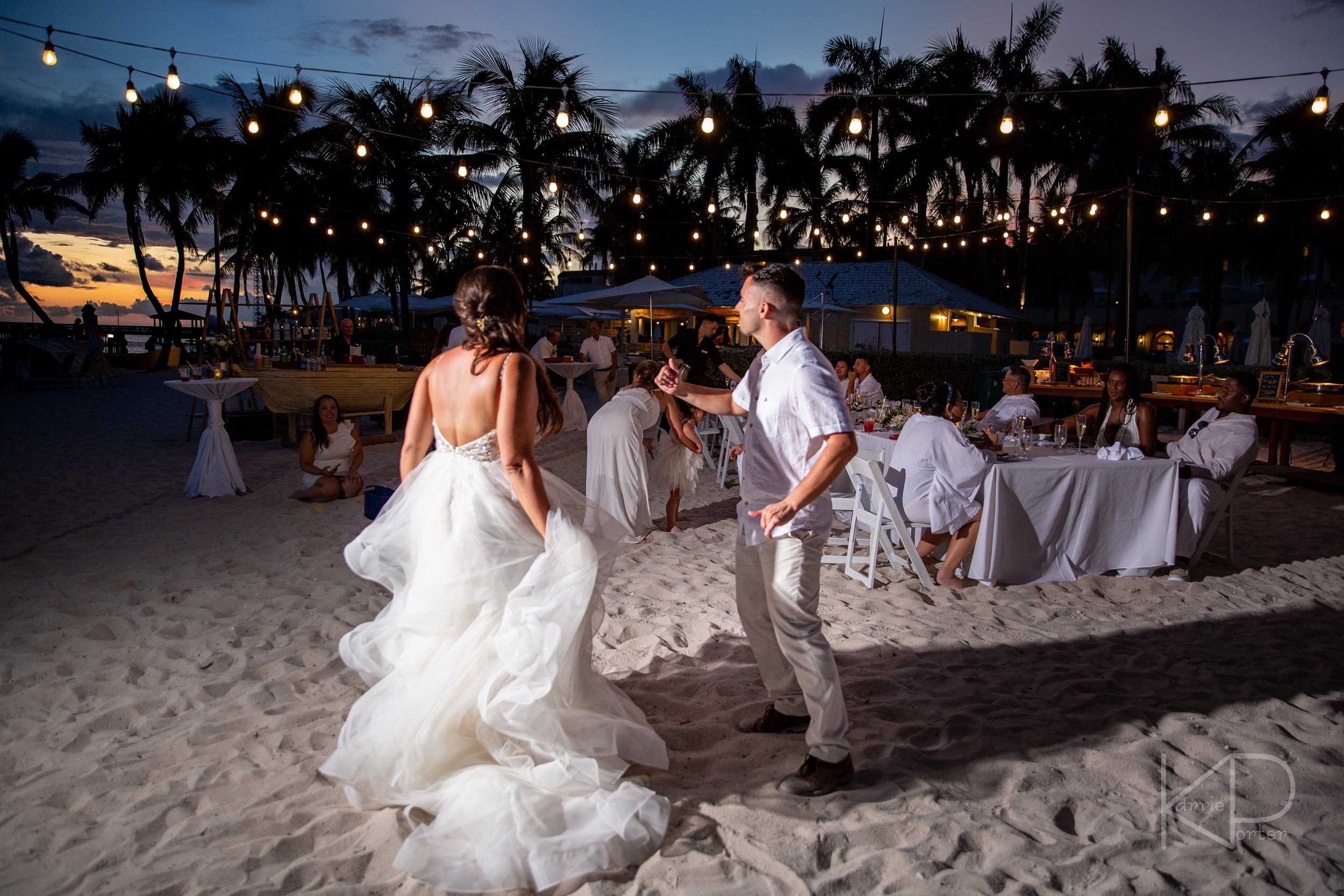  Destination vow renewal wedding anniversary at the Casa Marina Resort in Key West by photographer Karrie Porter 