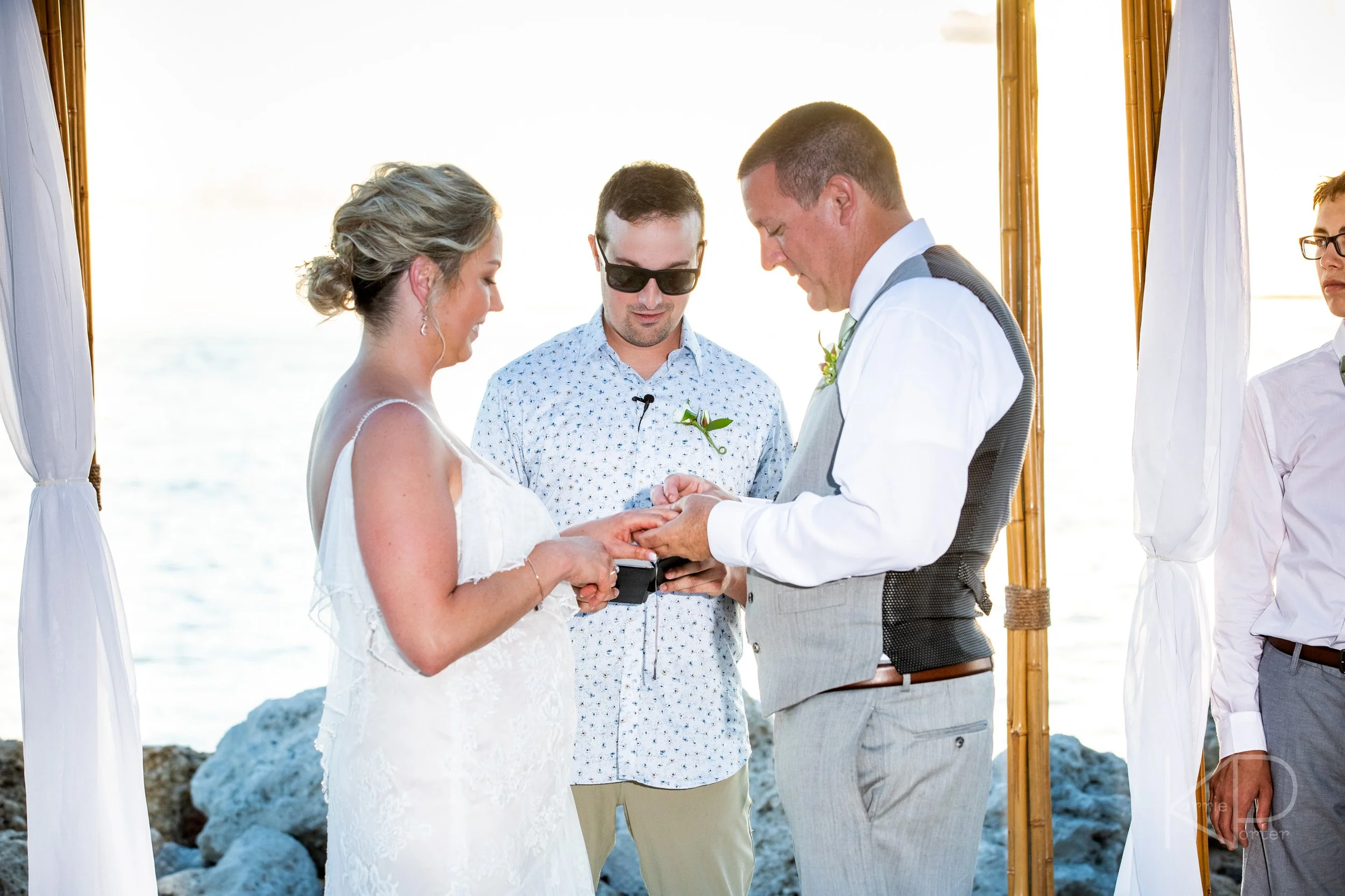 114-BLOG_Corbishley--Wedding-beach wedding, bride, covid reschedule, destination wedding, fort zachary taylor, groom, key west wedding, wedding ceremony.jpg