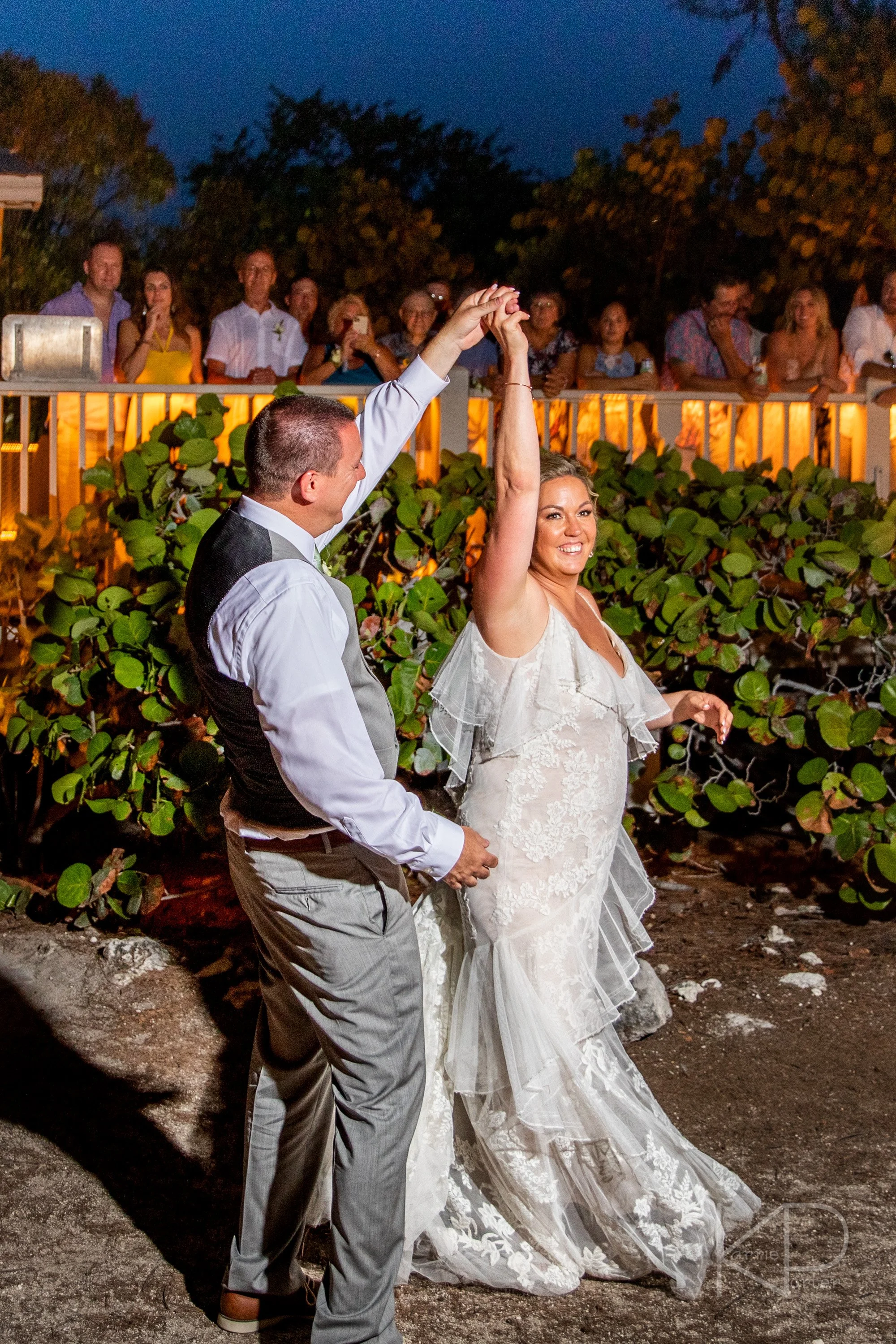 164-BLOG_Corbishley--Wedding-beach wedding, bride, covid reschedule, destination wedding, first dance, fort zachary taylor, groom, key west wedding, reception.jpg