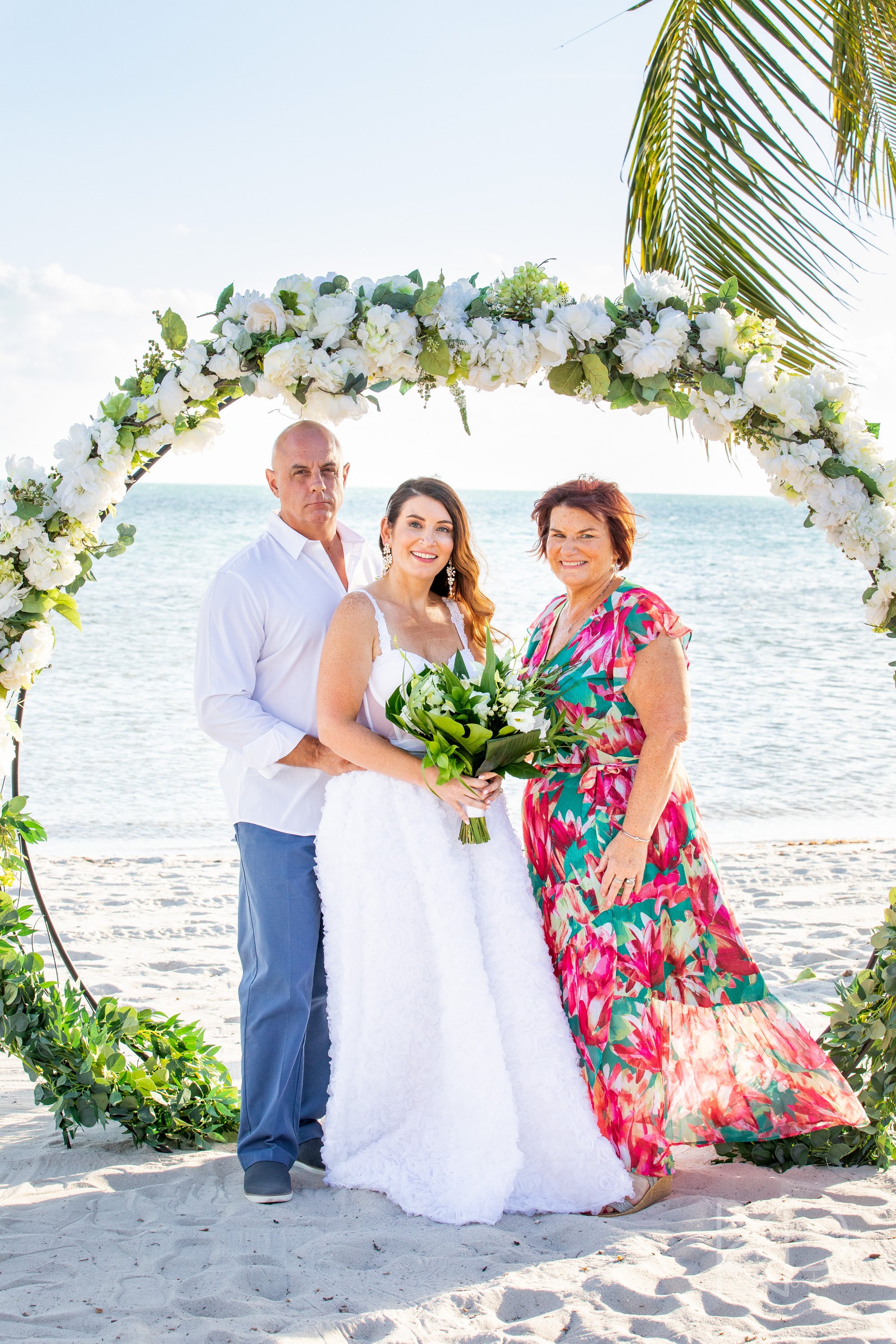  Wedding session captured in Key West by Karrie Porter Photography at Higgs Beach 