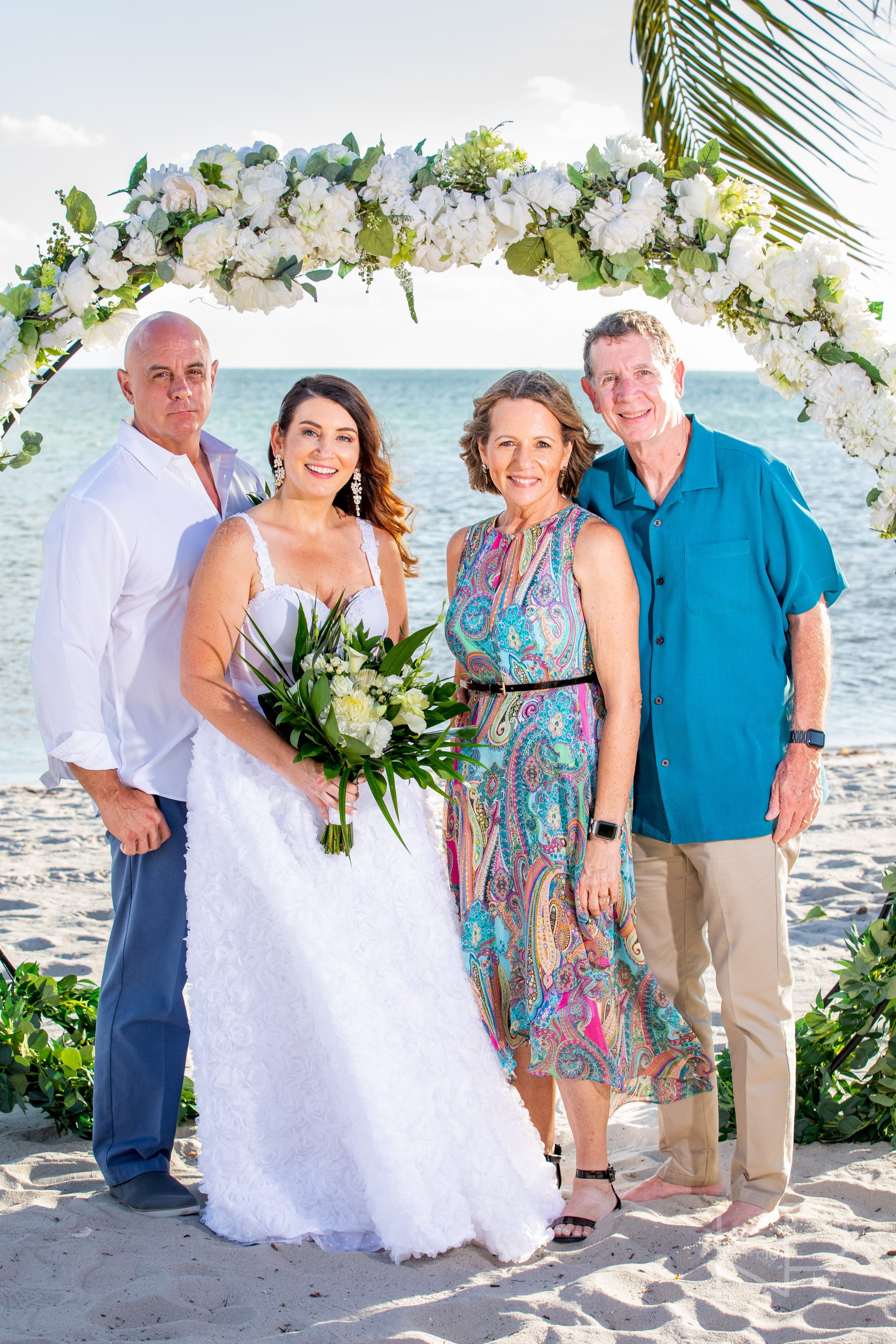 178-BLOG_Morley-Smathers Beach-Wedding-bride, bride and father, ceremony, family portraits, flowers, groom, i do, key west beach, key west photographer, key west wedding, key west wedding photographer, smathers beach, wedding session.jpg