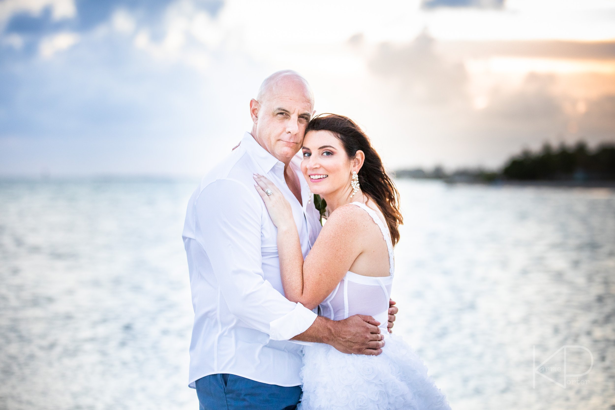  Wedding session captured in Key West by Karrie Porter Photography at Higgs Beach 