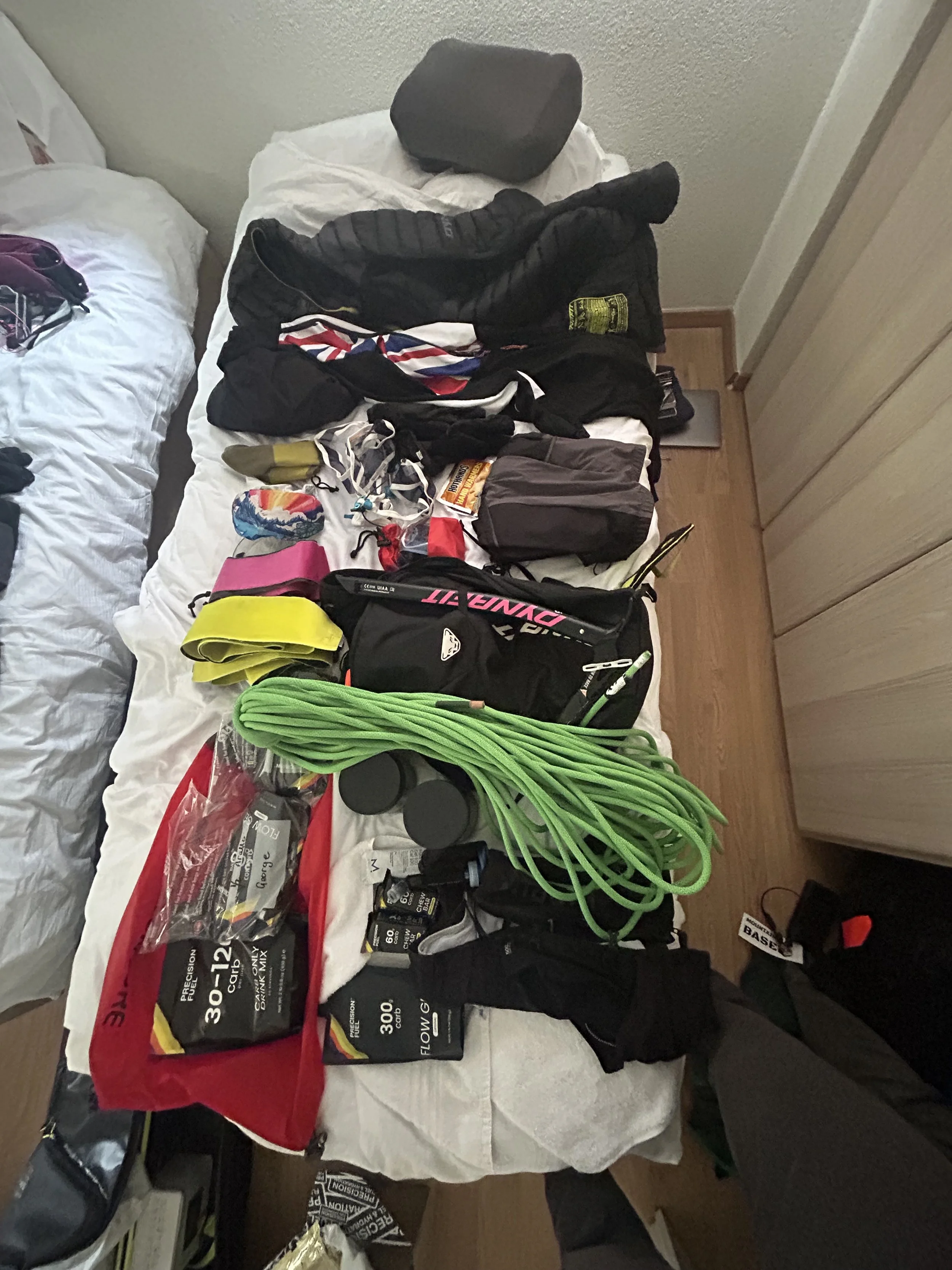 Training for the PDG Skimo race