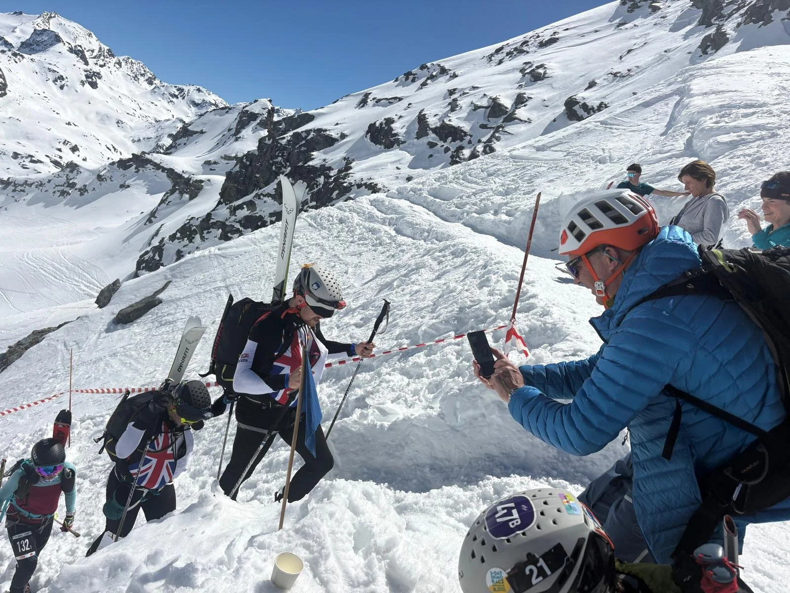 Training for the PDG Skimo race