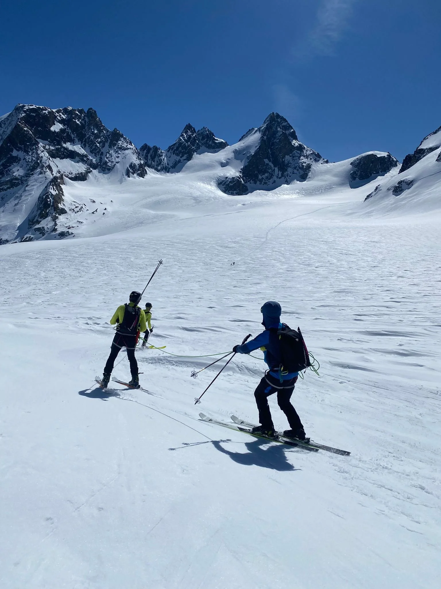 Training for the PDG Skimo race