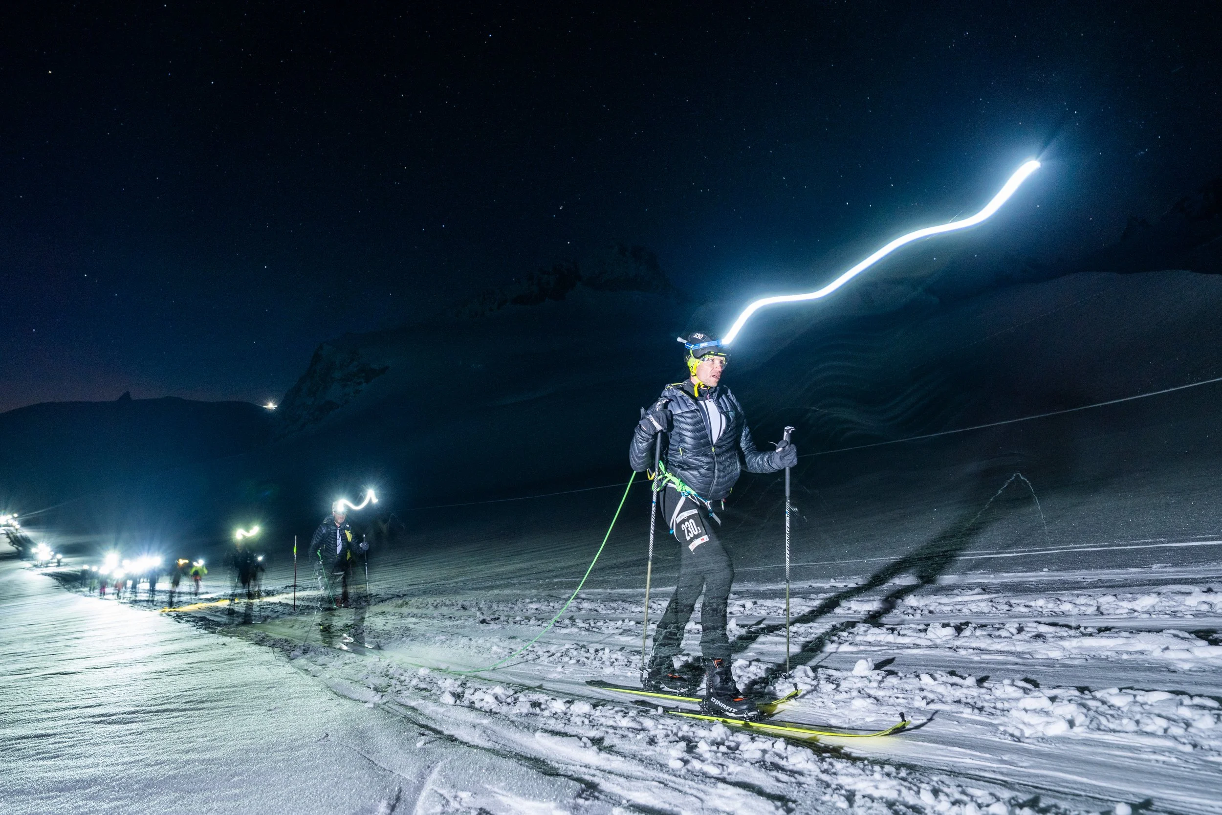 Training for the PDG Skimo race