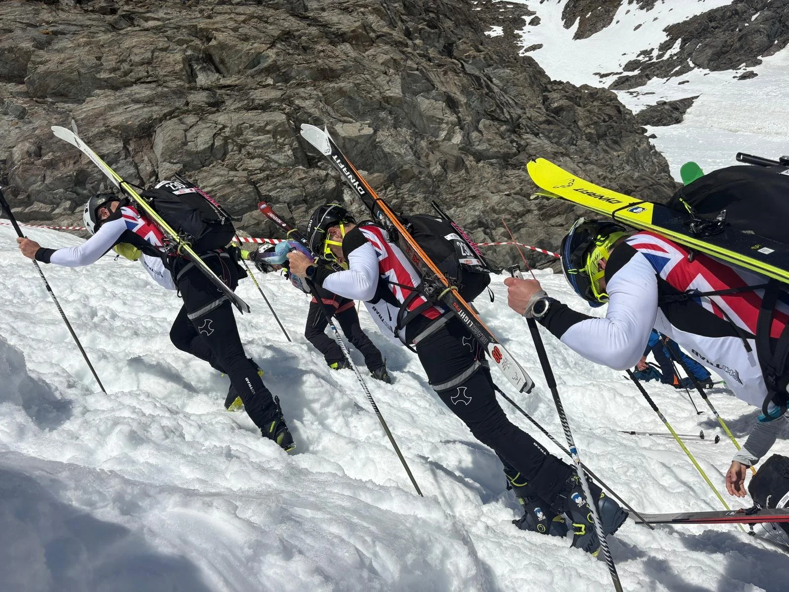 Training for the PDG Skimo race