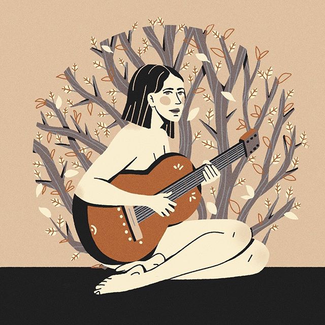 My favorite folk singer Karen Peris! A true inspiration. Please check out The Innocence Mission album &ldquo;sun on the Square&rdquo;.
Super late for #6hexcodes submissions but i had to☘️
.
.
.

#illustration#singer#folksong#illo#design#mograph#digit