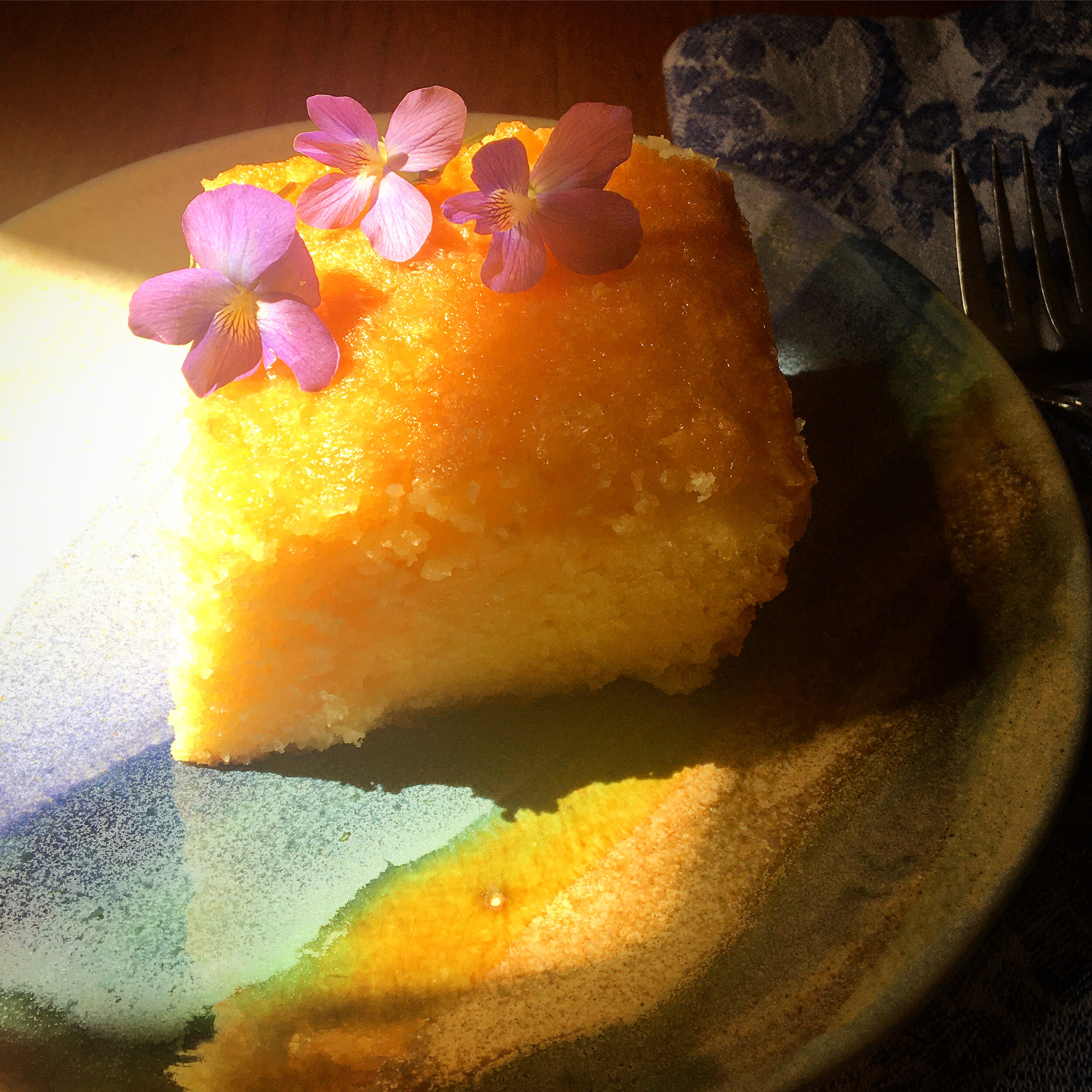 Summer Solstice Lemon Cake