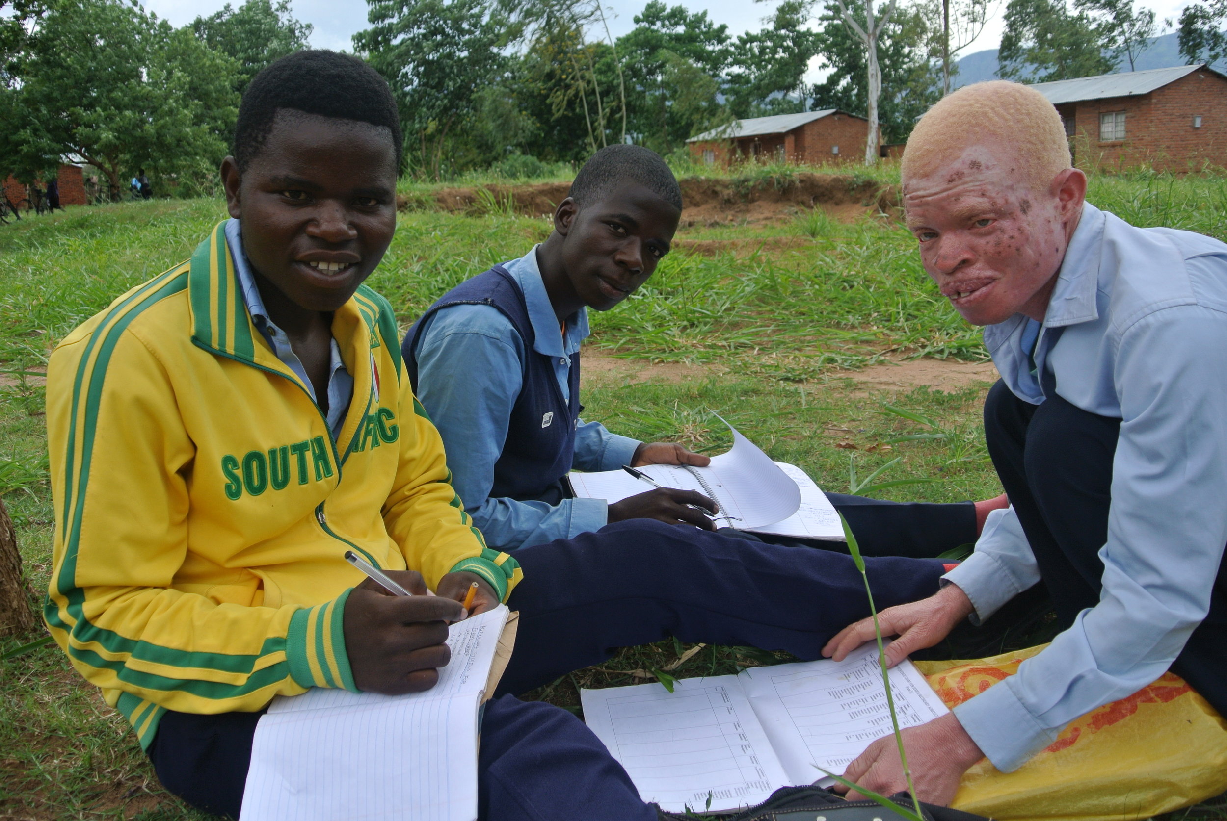 Above: Standard Sponsorship Program students studying for class.