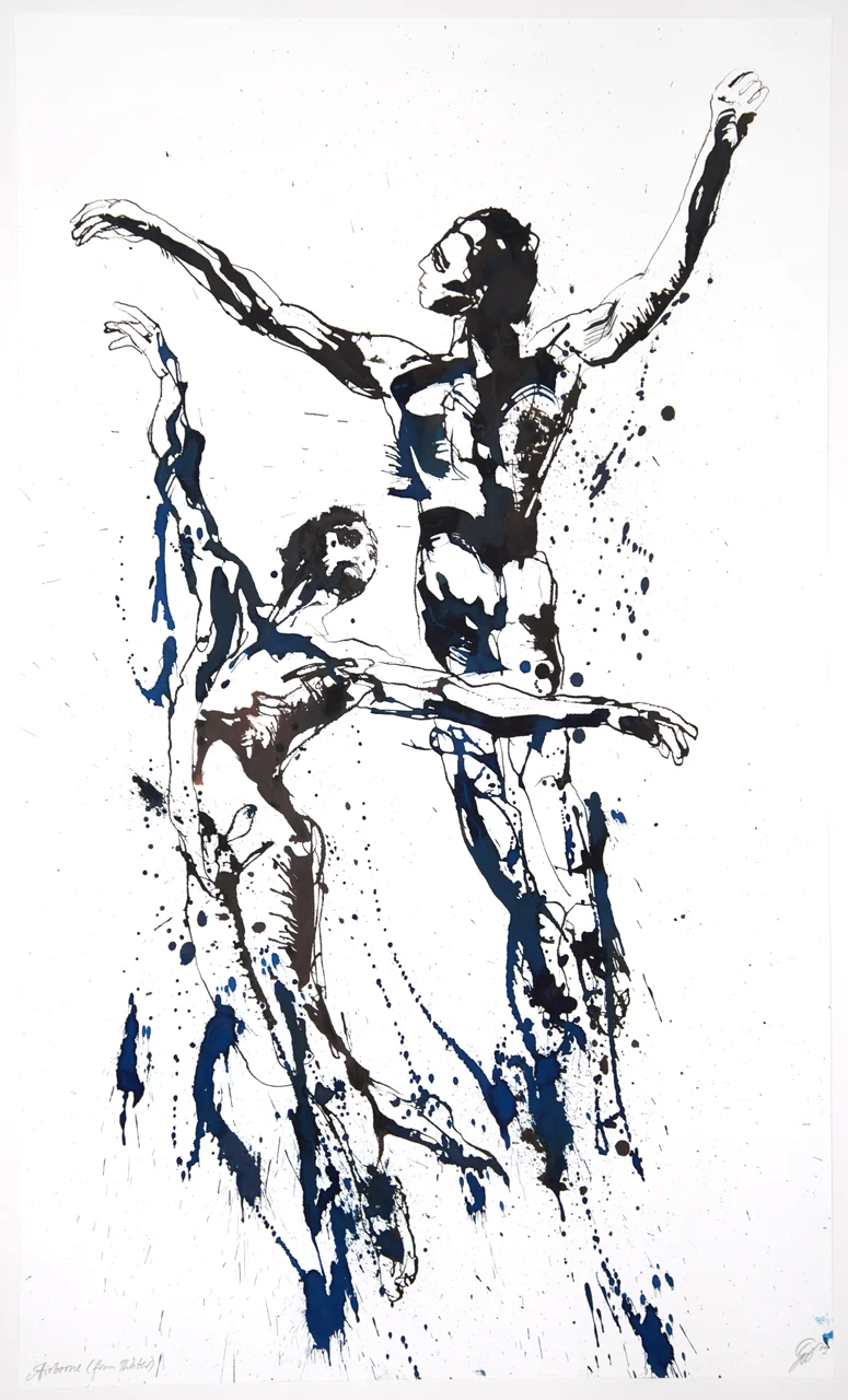 Icarus Triptych - side panel