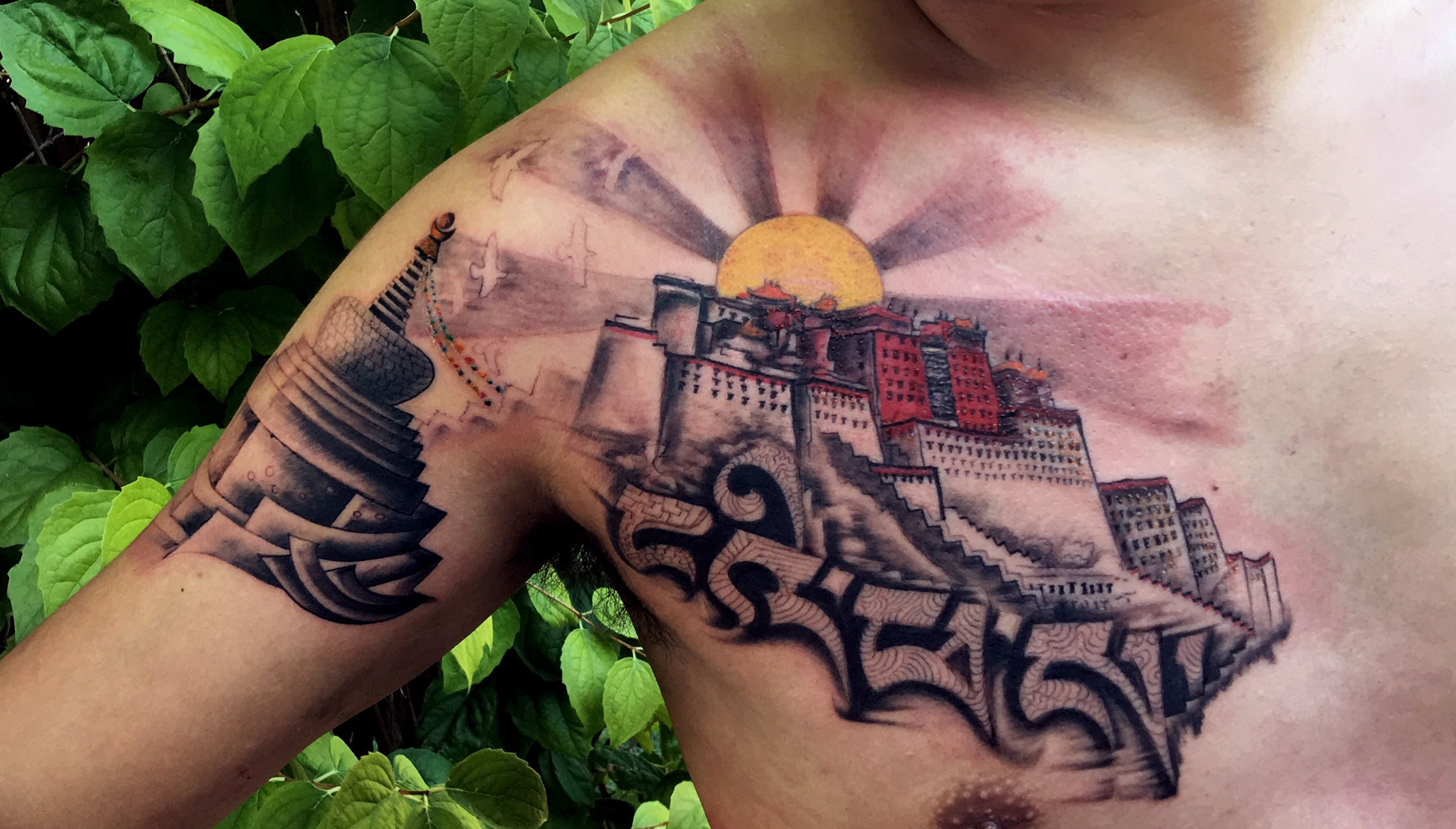 Tibetan Tattoos and art Tibetan Tattoos and art