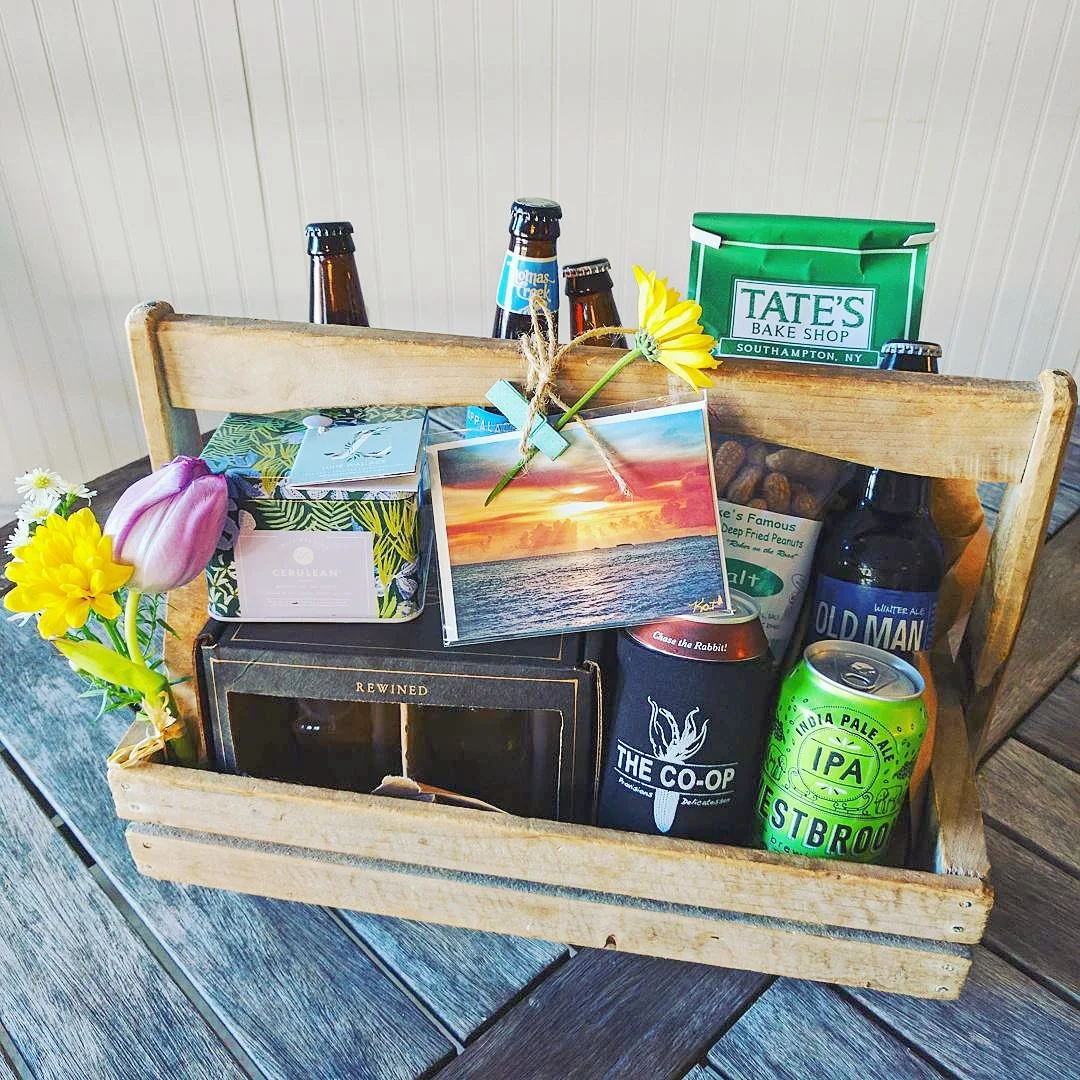 Custom gift baskets available upon request. 